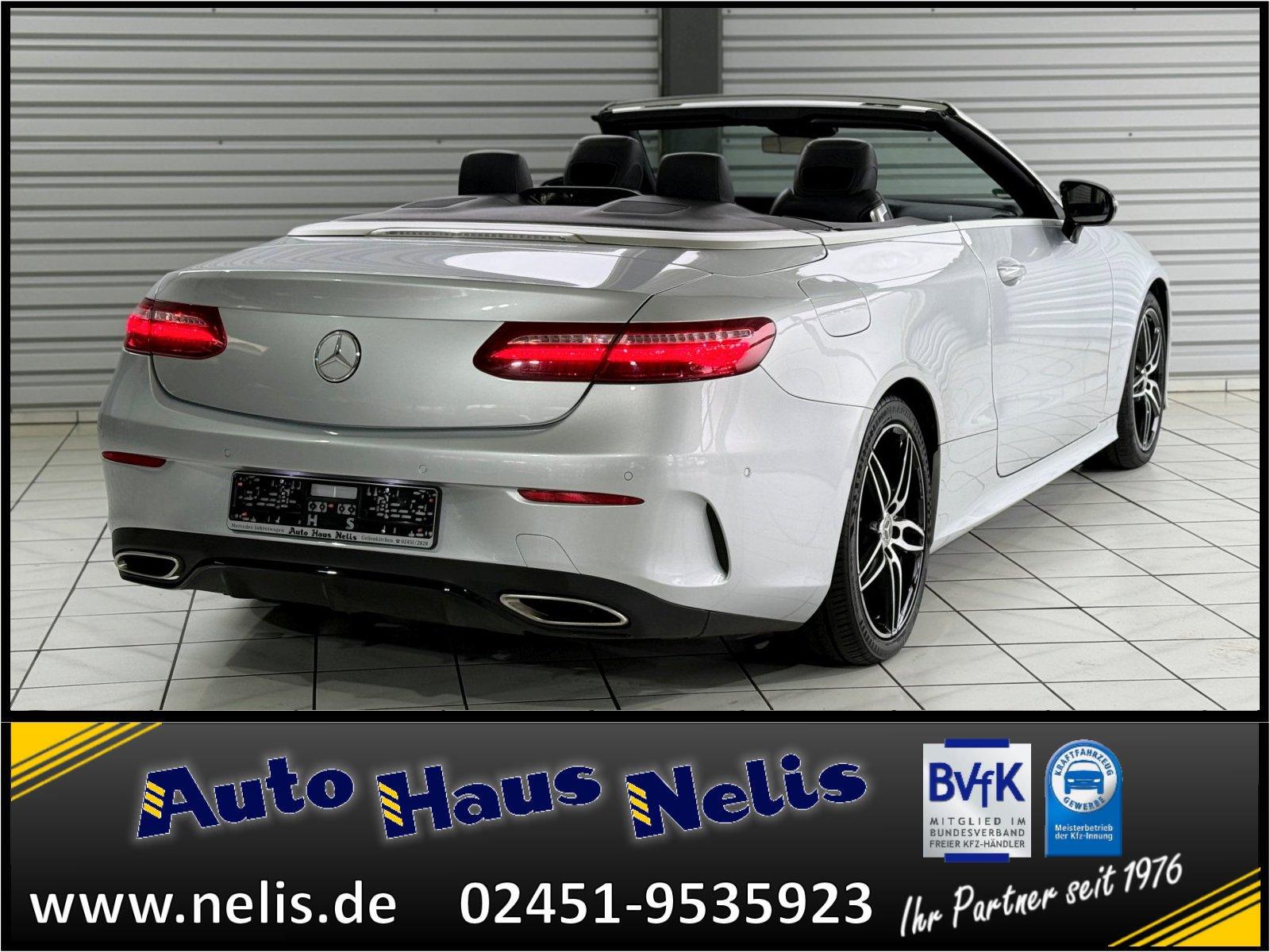 Mercedes-Benz E 200 Cabrio AMG-Line Airscarf Comand-Online Led