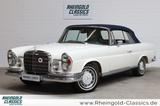 Mercedes-Benz 280 SE weiß (050), blaues Verdeck, blaues Leder - Mercedes-Benz 280 aus 1970: 280se