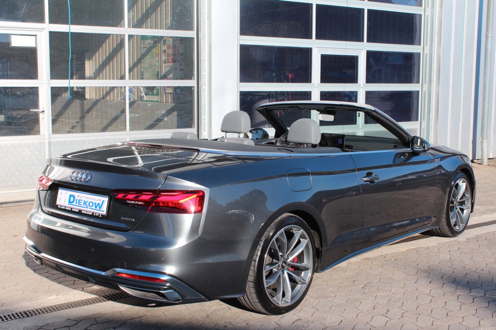 Audi A5 Cabrio 45 qu/2x S line/Leder/Matrix/REDUZIERT, миниатюра 20