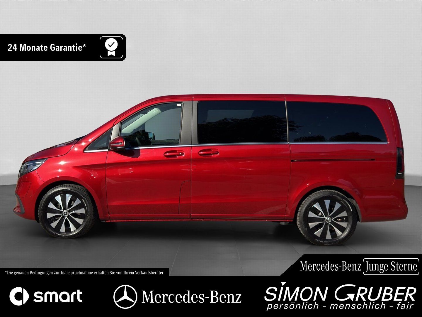 Fahrzeugabbildung Mercedes-Benz EQV 300 Avantgarde lang Leder eTüren 360 7Sitze