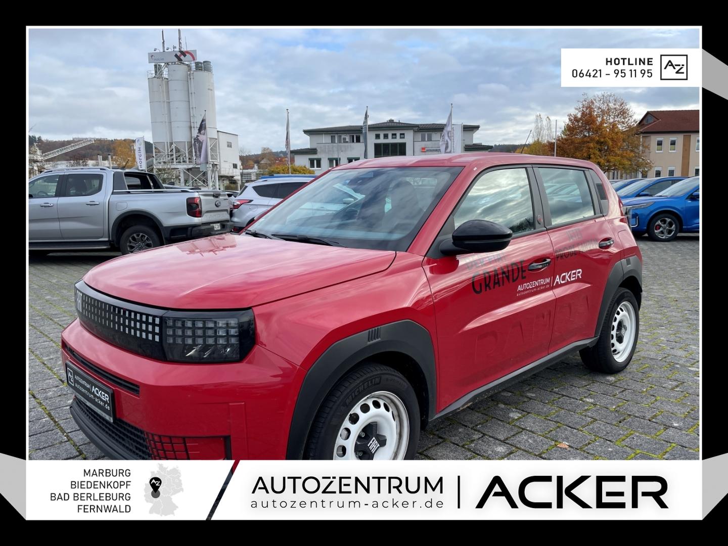 Fiat Grande Panda 83 kW Elektro 44kWh Red LED PDC
