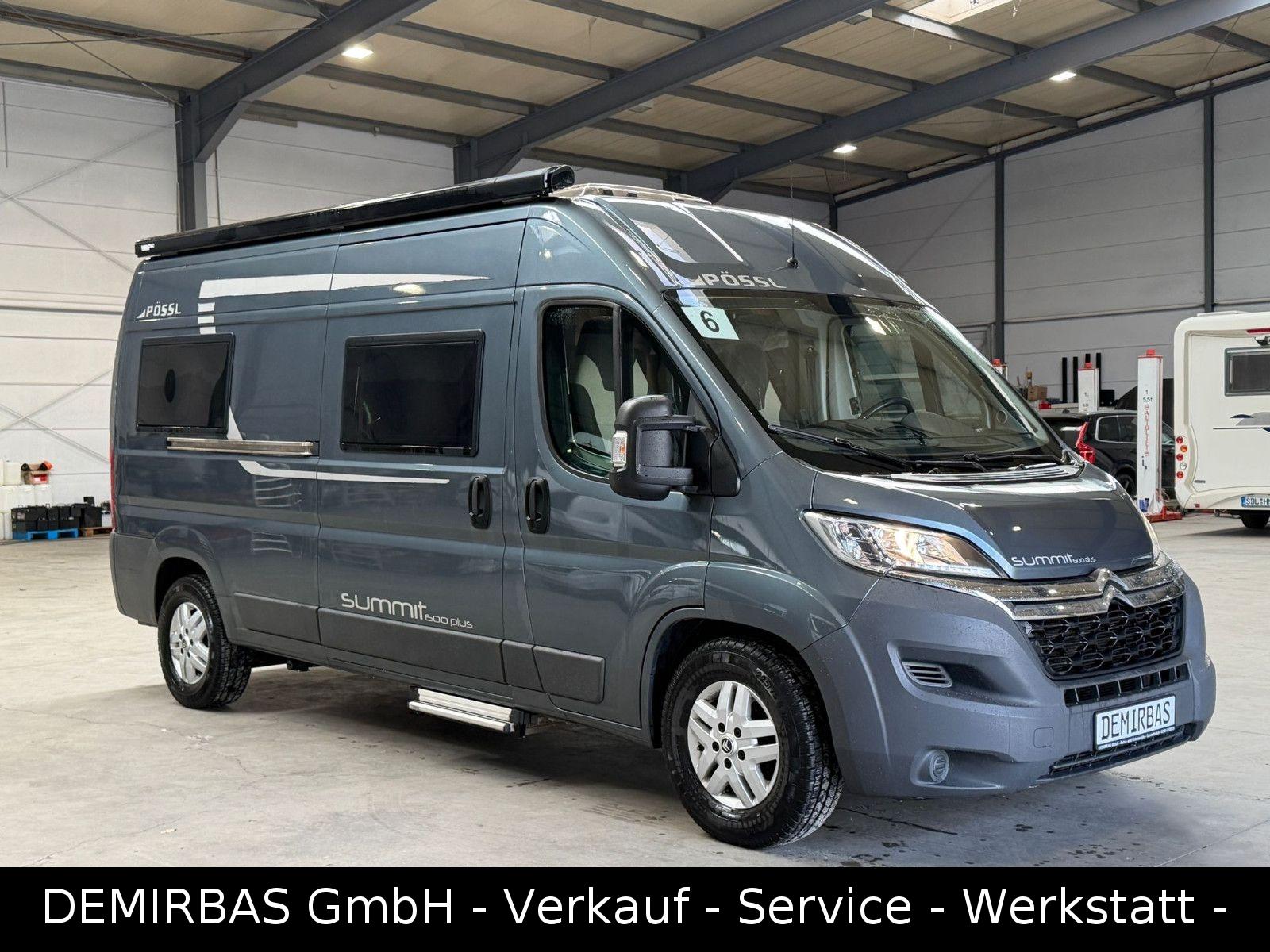 Pössl Summit 600 Plus *1.Hand*Scheckheft*Solar*AHK*