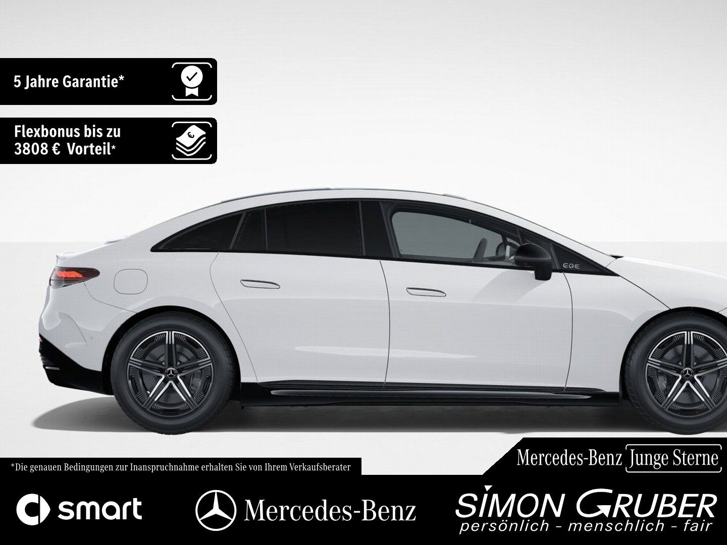 Fahrzeugabbildung Mercedes-Benz EQE 350 4M AMG Night Pano Burm DigiLight ACC 360