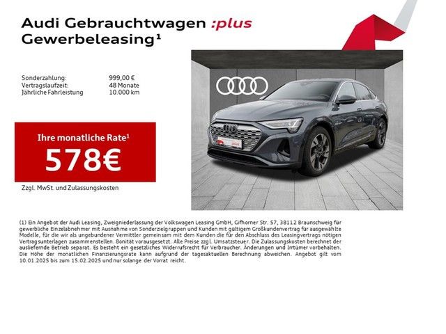 Audi Q8 e-tron Sportback 55 quattro Advanced AHK Matr