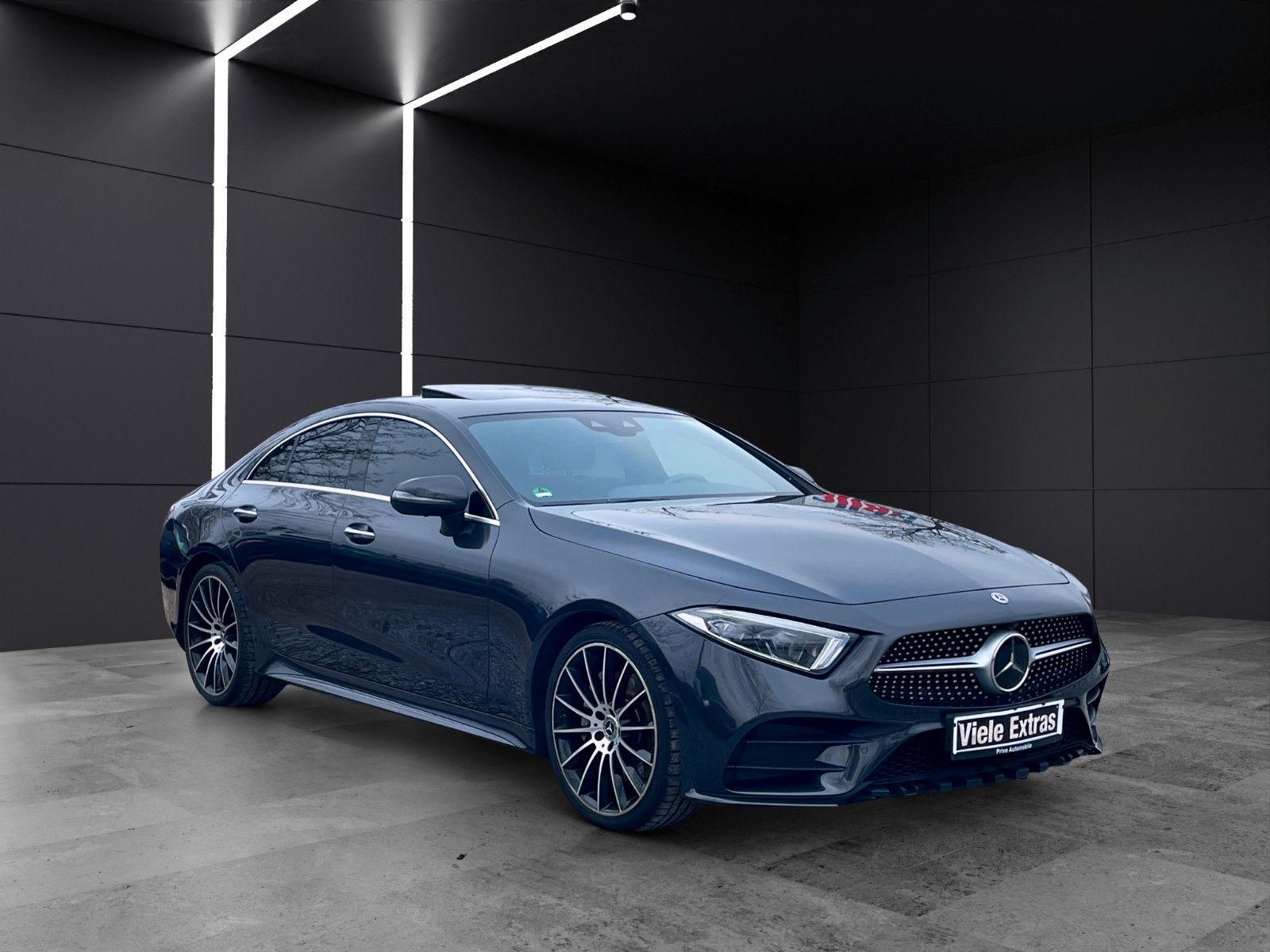 Mercedes CLS 450 2018, 3.0 benzīns, Automāts, Sedans, Pelēks — Latvijā