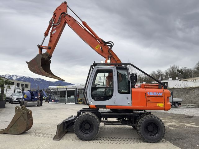 Hitachi 165 W Mobilbagger 2xSchaufeln 17650 kg