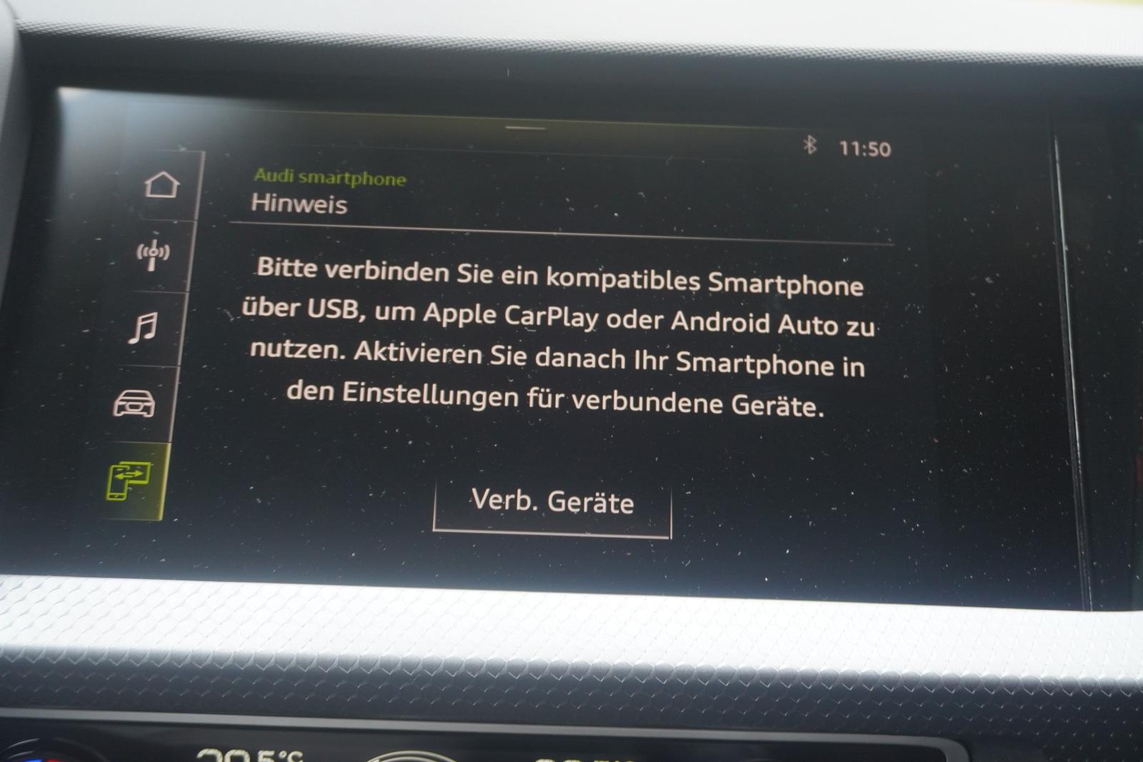 Audi A1 Sportback 25 1.0 TFSI basis App-Connect