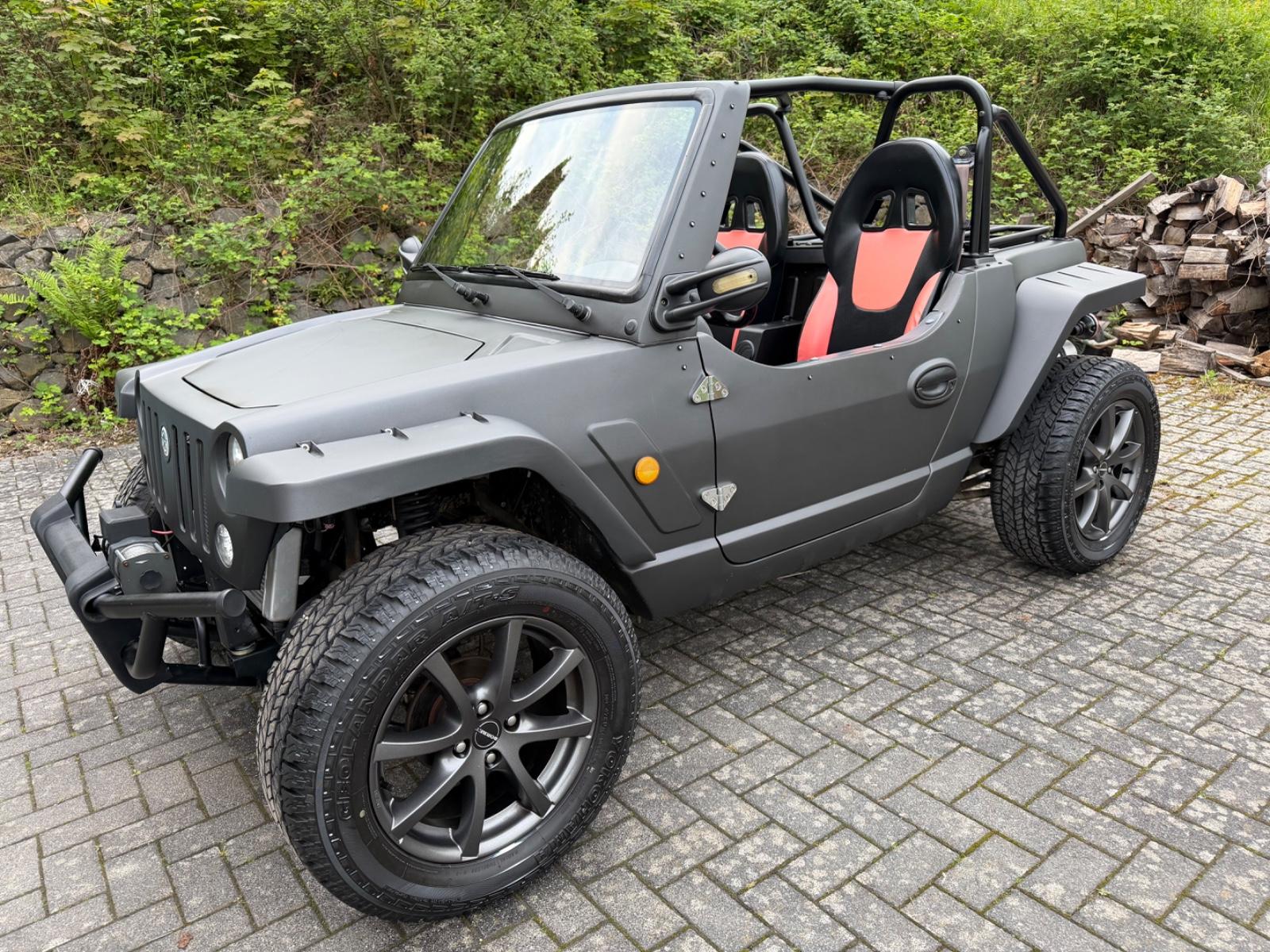 Quadix Buggy 1100 / 2WD / schwarz matt. / Heizung
