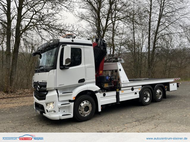 Mercedes-Benz Actros 2551 Tischer HMF-Ladekran 2820K6 Vollfunk