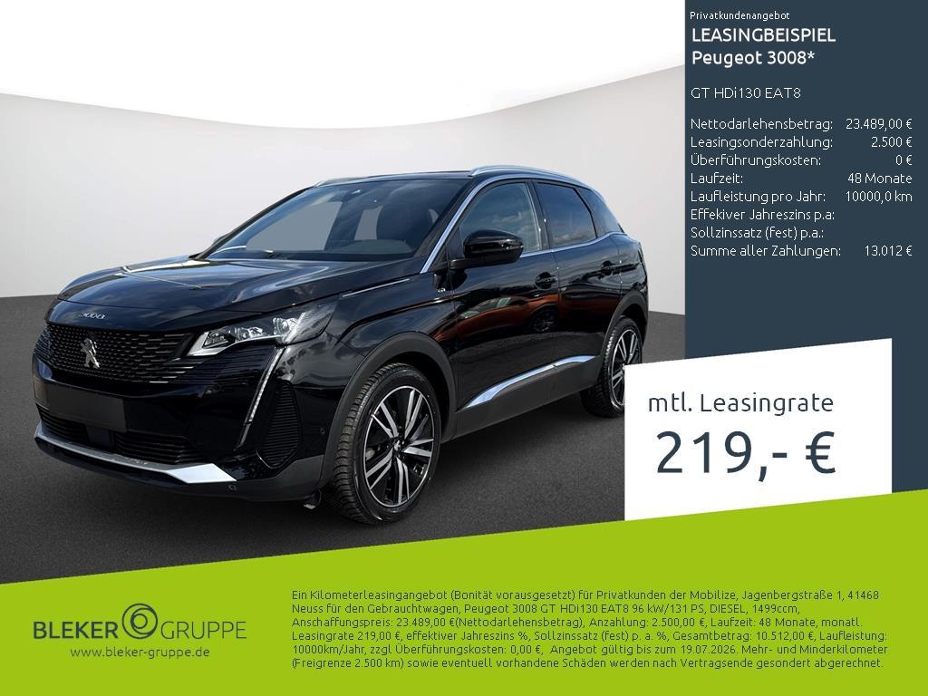 Peugeot 3008 GT HDi130 EAT8