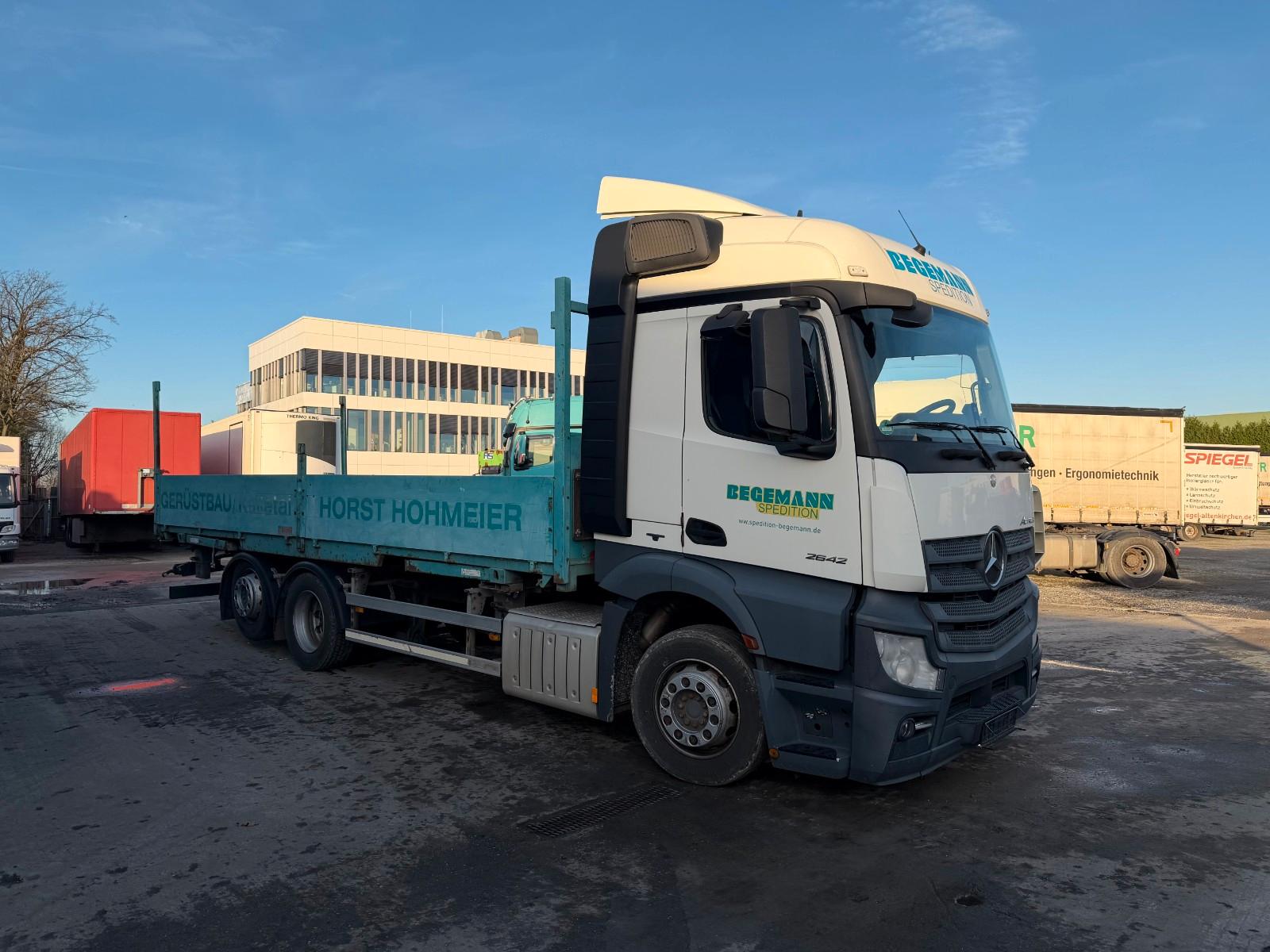 Mercedes-Benz 2642 Actros BDF inkl. Offen Bordwände Pritsche