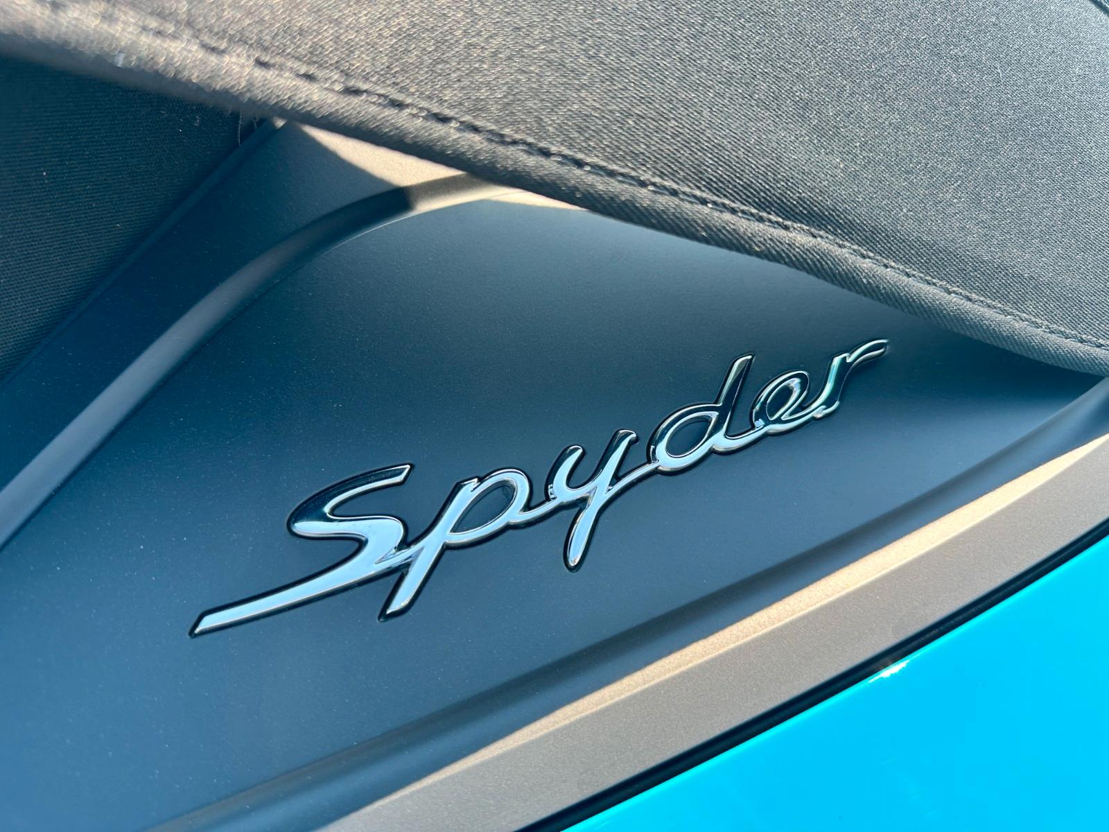 Porsche Boxster 718 Spider -BOSE-CARBON-LEDER-PDLS