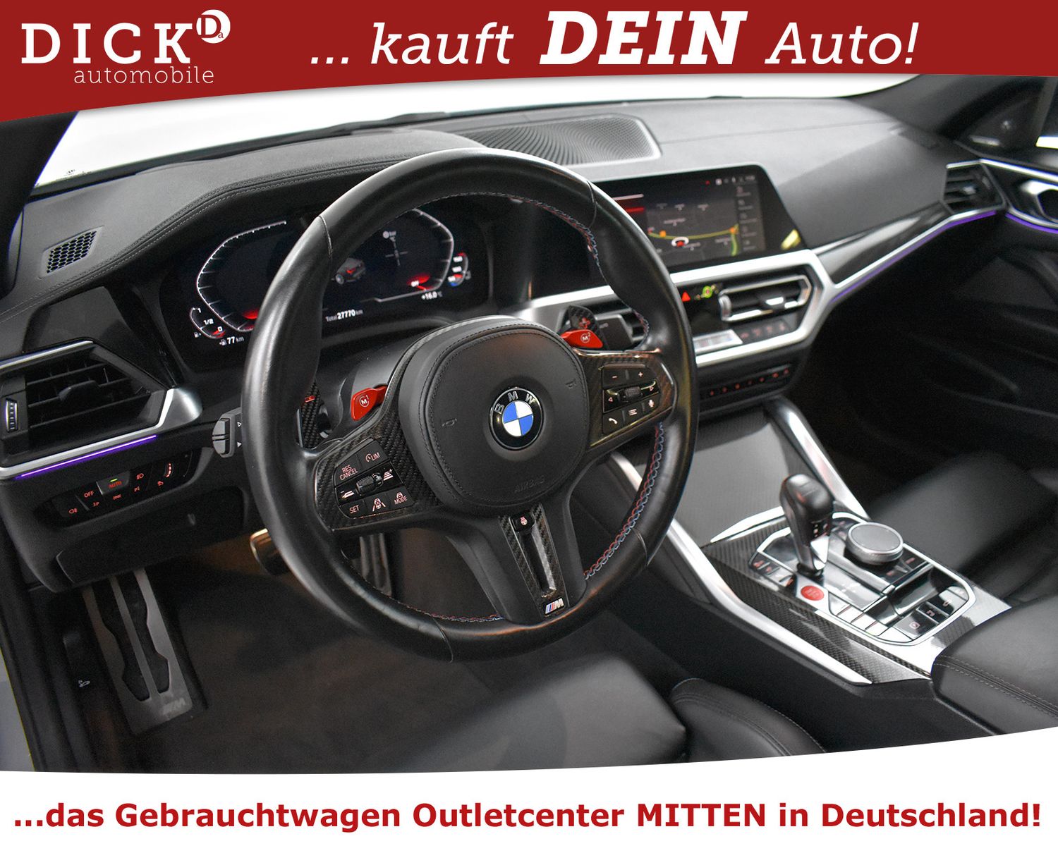 Fahrzeugabbildung BMW M4 Cabrio Comp xD CARBON+LASER+HEAD+H&K+360+VOLL