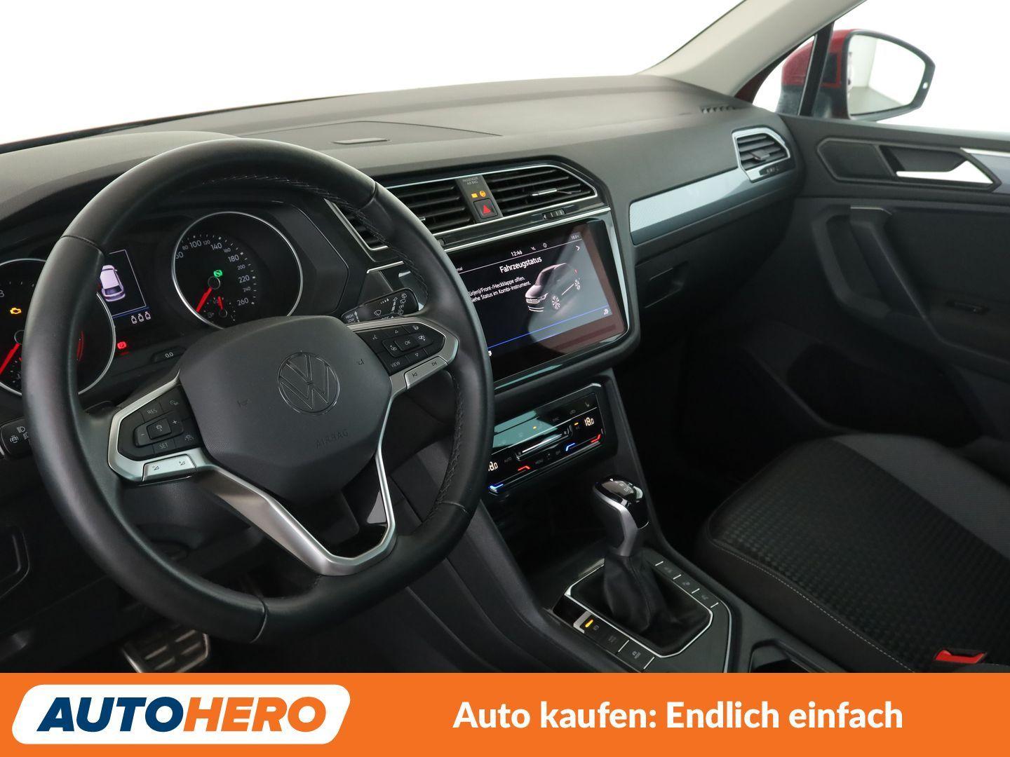 Volkswagen Tiguan 2.0 TDI Life Aut.*NAVI*LED*ACC*360°CAM*, миниатюра 10