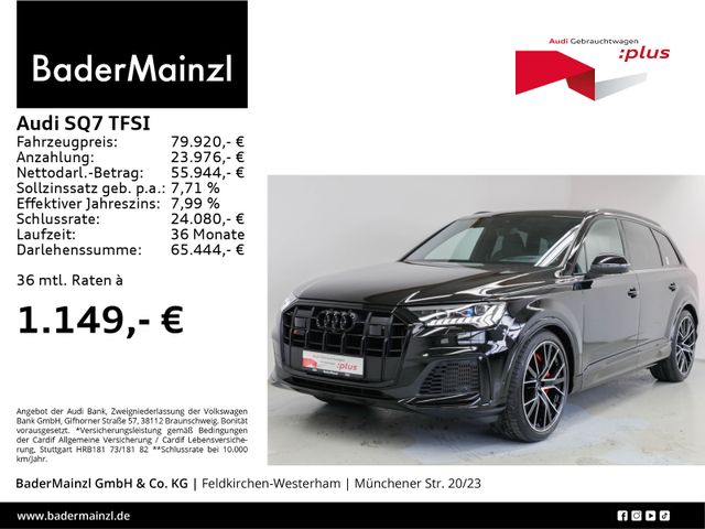 Audi SQ7 TFSI HUD Matrix Luft StdHz Leder B&O Pano