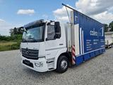 Mercedes-Benz Atego 1223 Glasreff/Kran/Funk/Drehservo/Quersch. - Mercedes-Benz 12 atego