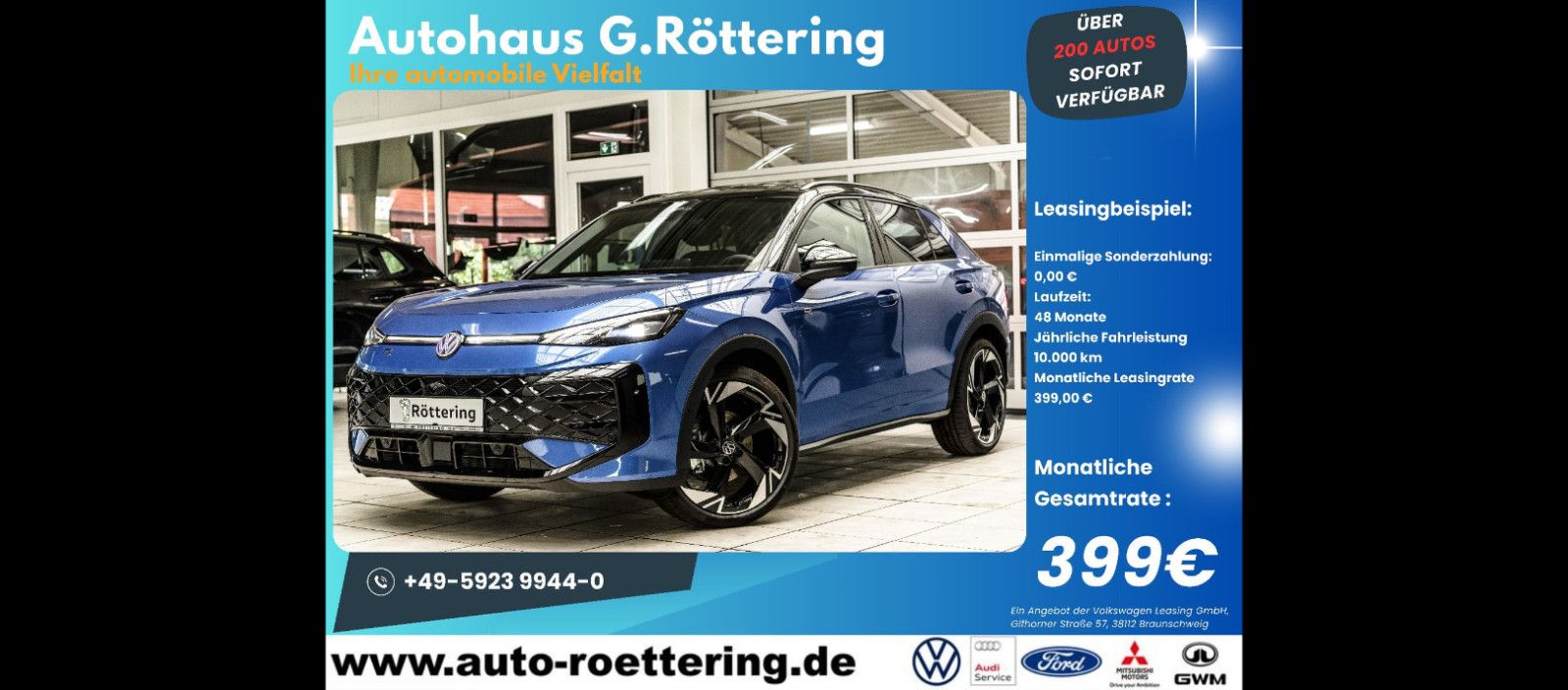 Volkswagen T-Roc  1.5l TSI  DSG R-Line Black Style