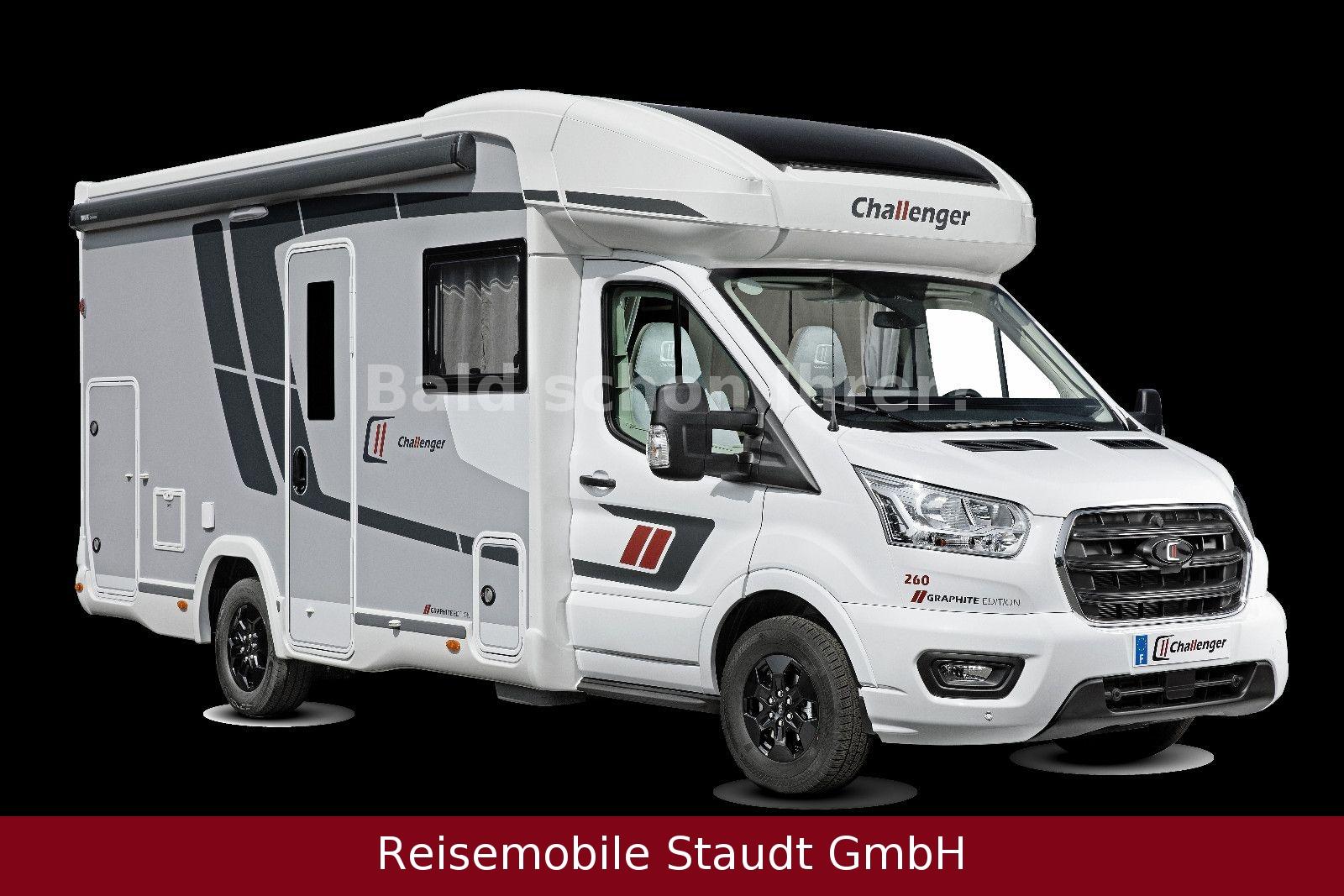 Challenger 260 Graphite Edition 4,1T Hubbett 160 cm