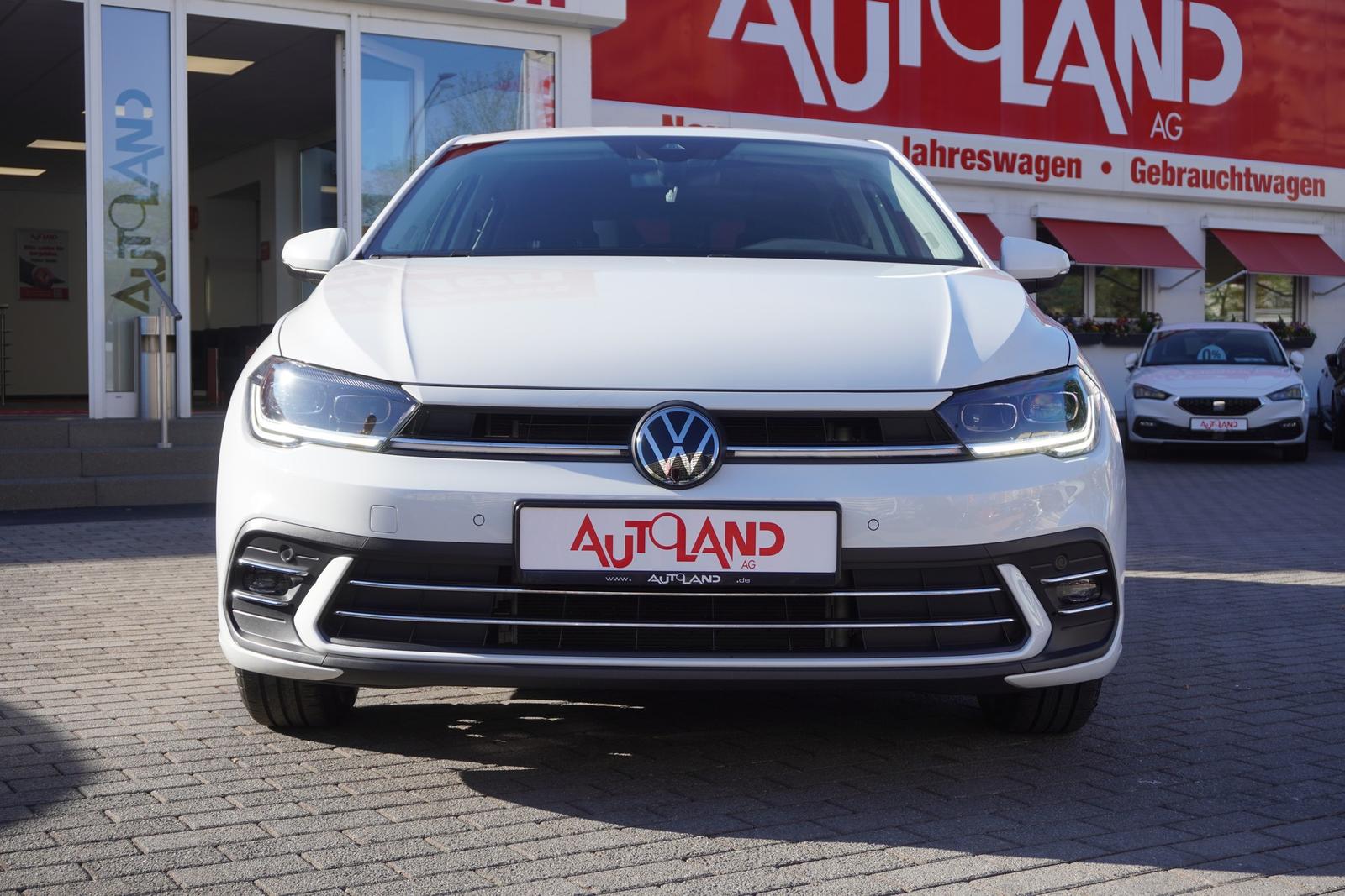 Volkswagen Polo 1.0 TSI Style IQ.Light Navi ACC Sitzheizung, миниатюра 9