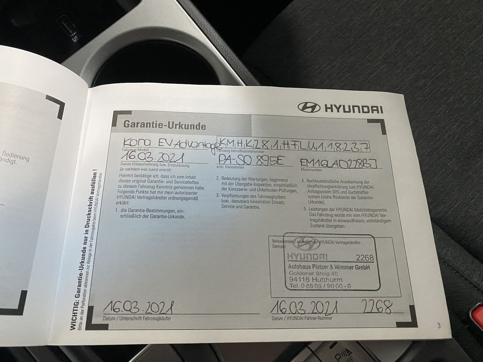 Fahrzeugabbildung Hyundai Kona Advantage/Navi/ACC/RFK/1.Hd/U-Frei/