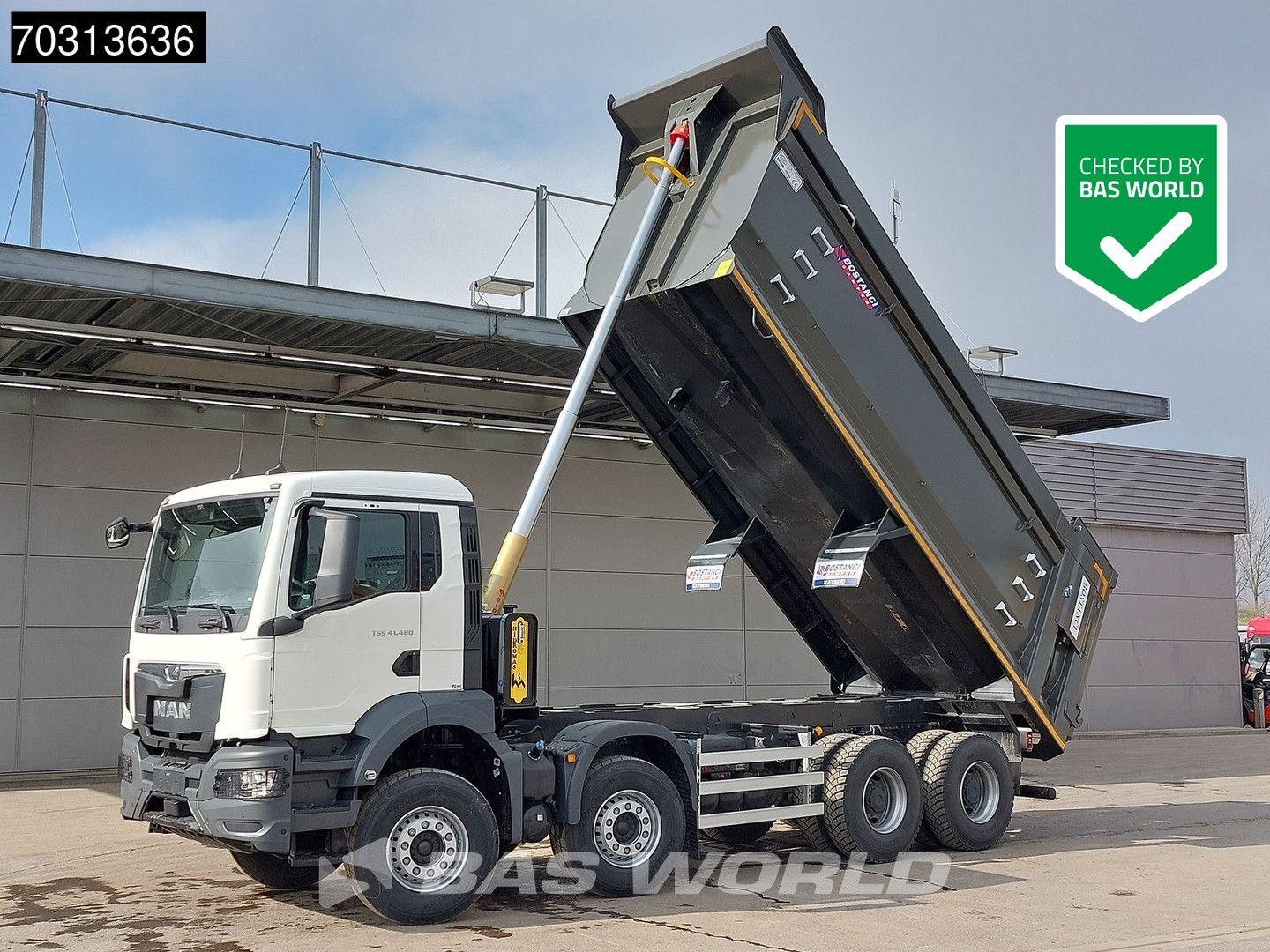 MAN TGS 41.480 8X4 NEW! 26m3 Tipper Full Steel Big-A