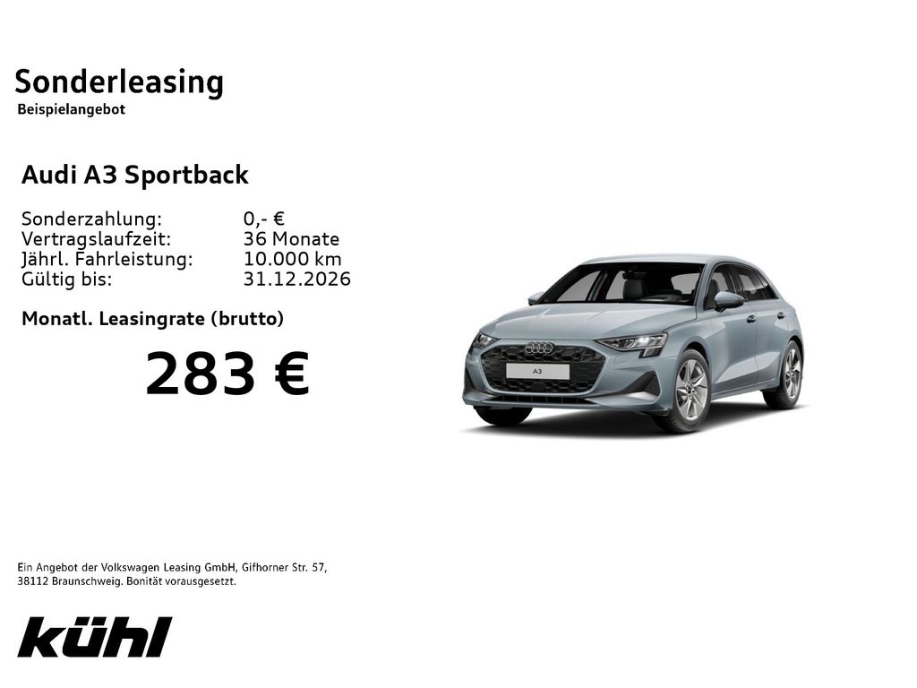A3 Sportback 35 TDI S tronic advanced SONOS/Kame