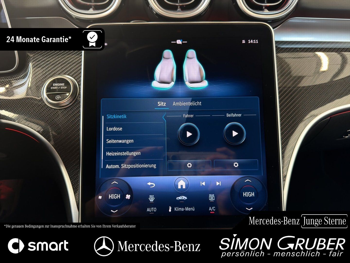 Fahrzeugabbildung Mercedes-Benz CLE 53 4M AMG Perfo Sitz Optik Standhz Night AHK