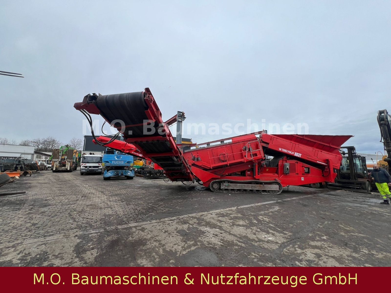 Fahrzeugabbildung Terex Finlay 883 T  /  Mobile Siebanlage /