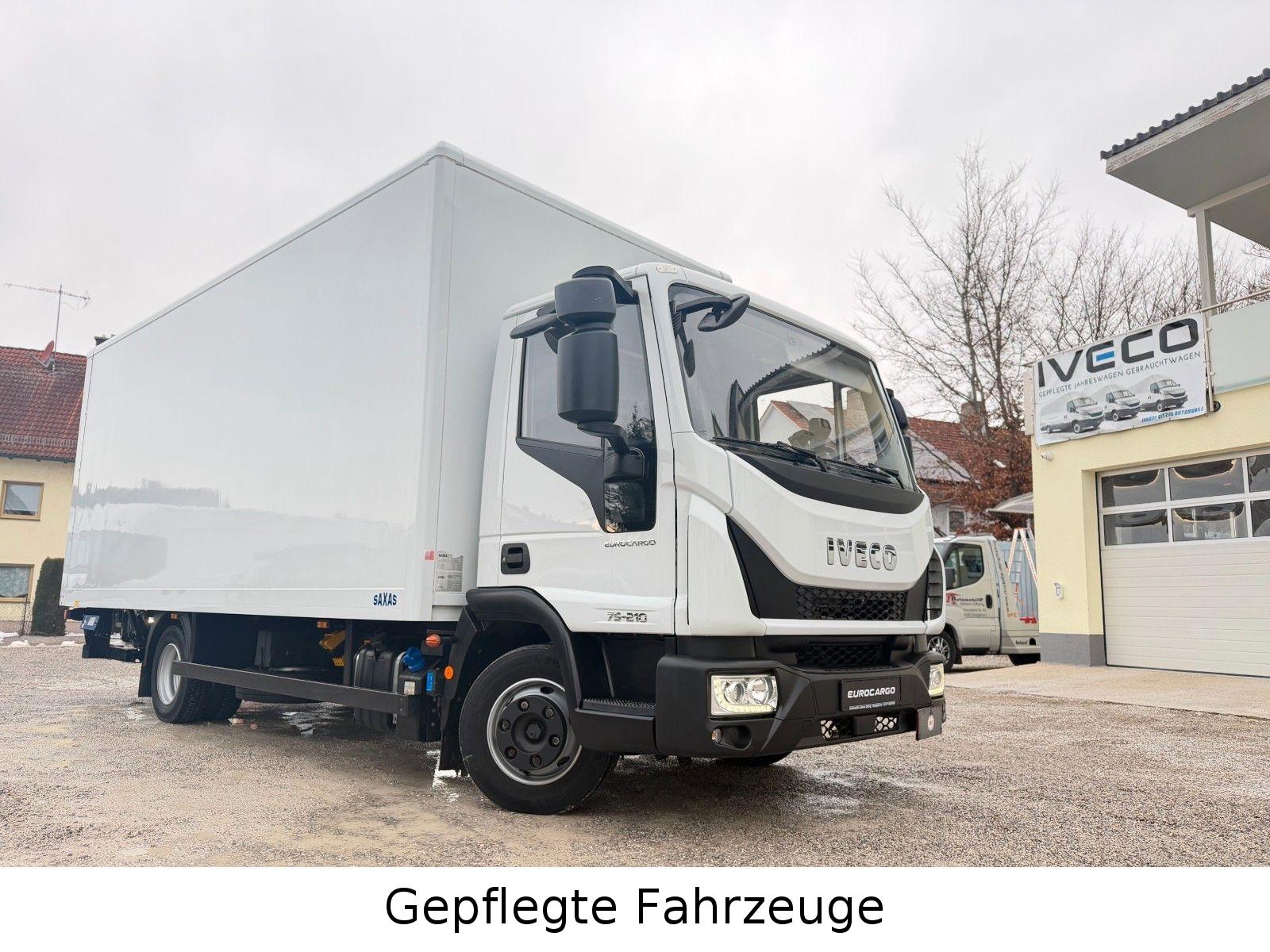 Iveco EUROCARGO ML 75E21/P Koffer Luftfederung LBW DFL