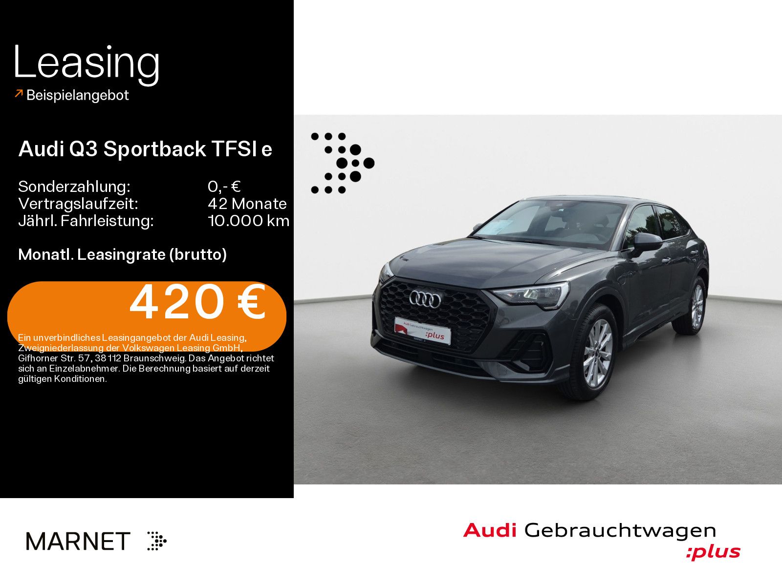 Audi Q3 Sportback TFSI e 45 S line*Navi*PDC*Virtual*S