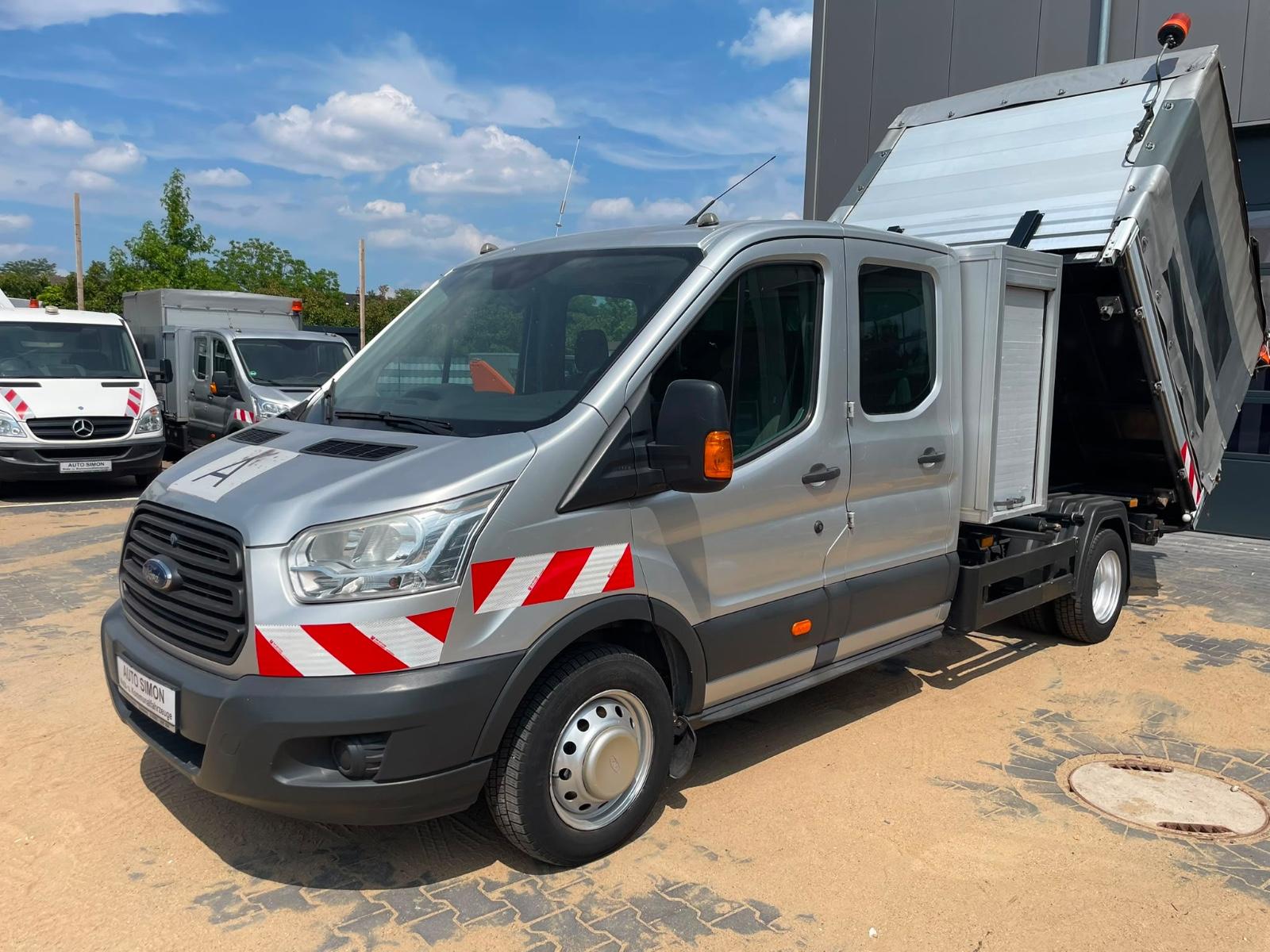 Ford Transit 2.2 TDCi L3 Kipper DoKa 1.Hand+Klima+AHK