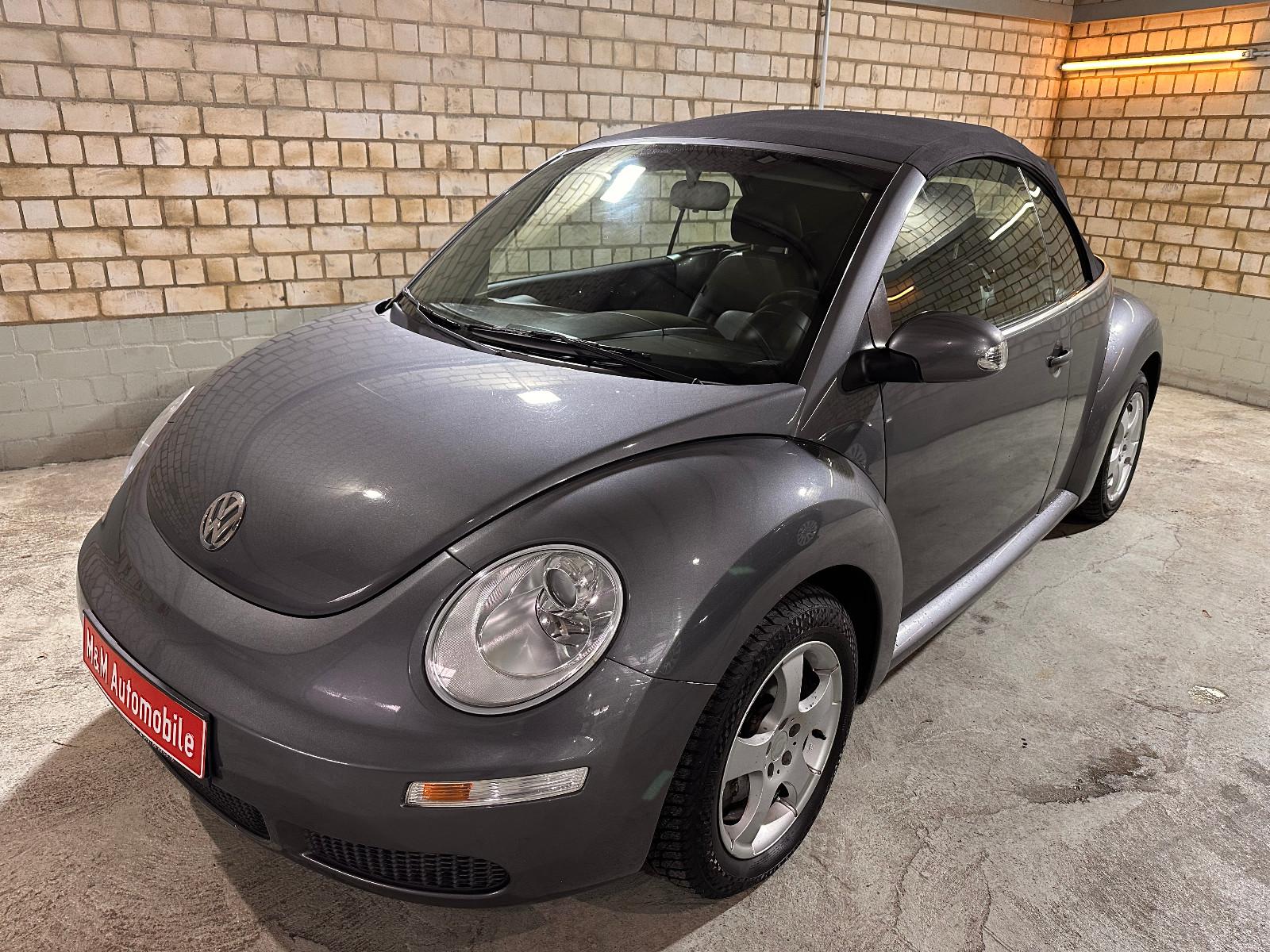 Volkswagen New Beetle Cabrio 2.5 (150PS!) Leder Klima Temp