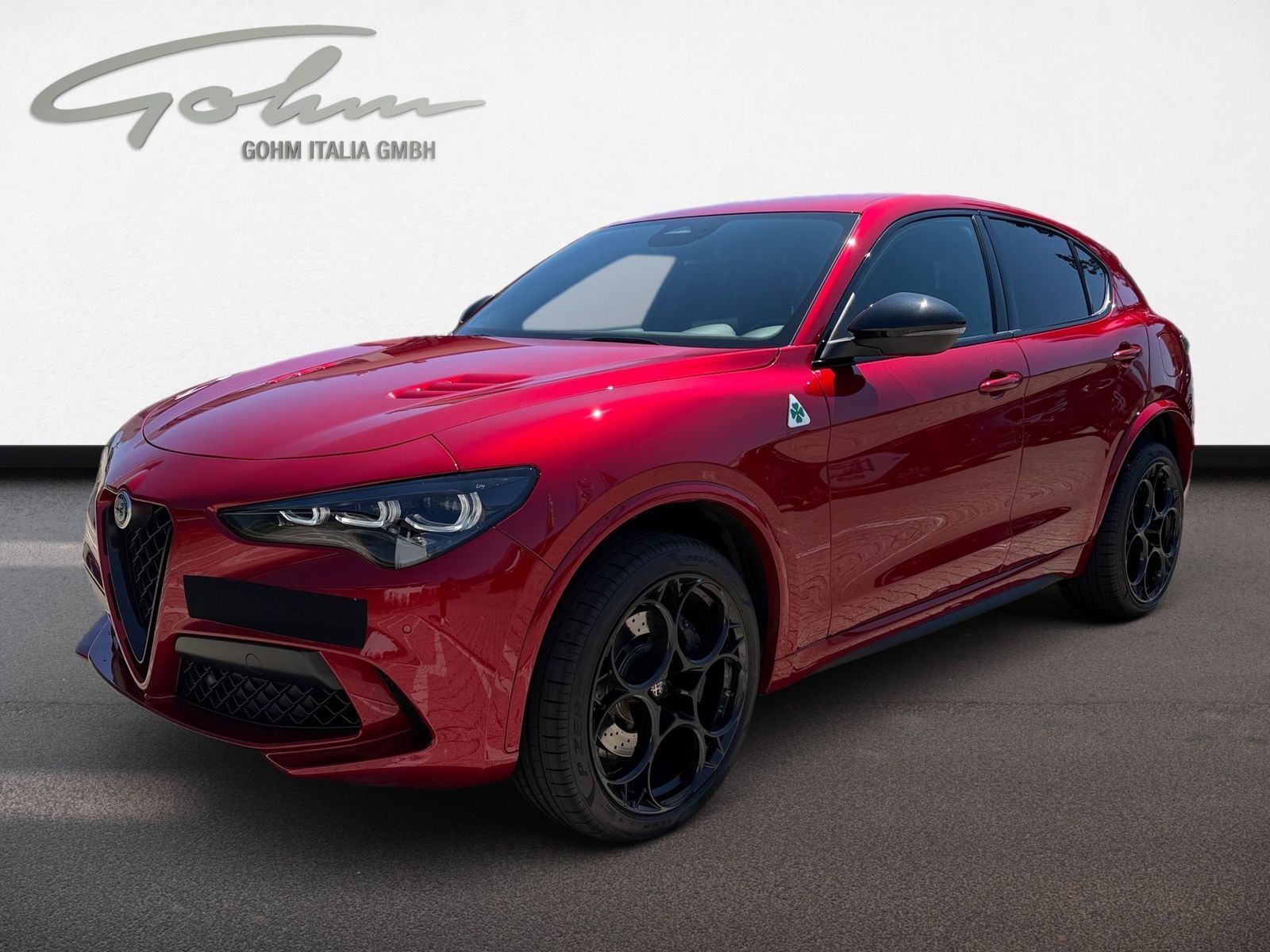 Alfa Romeo Stelvio Quadrifoglio Q4 / ROSSO ETNA / Harmann
