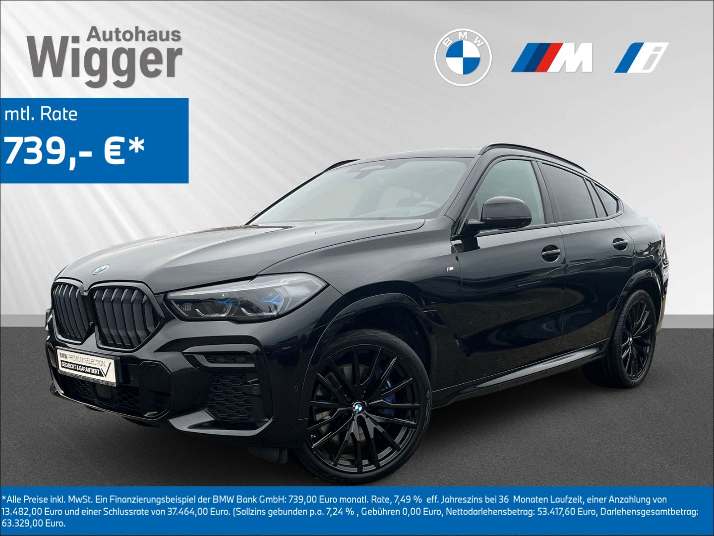 BMW X6 xDrive40d/M Sport/HUD/StHZG/AHK/BowersWilkins