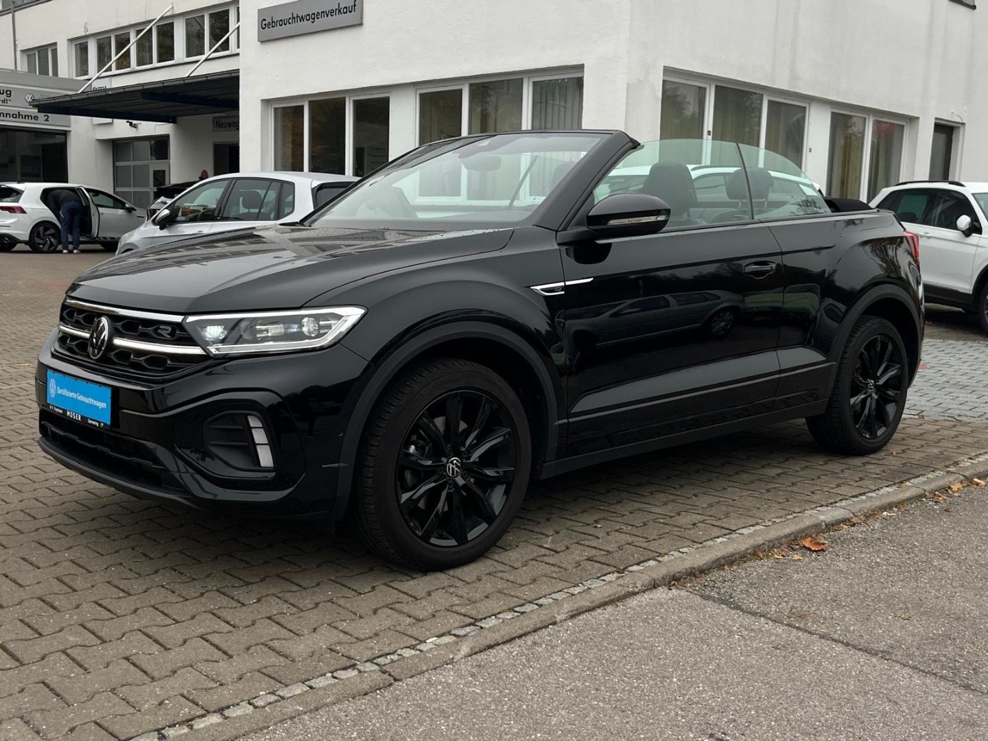 T-Roc Cabrio R-Line 1.5TSI DSG Leder*AHK*Black!