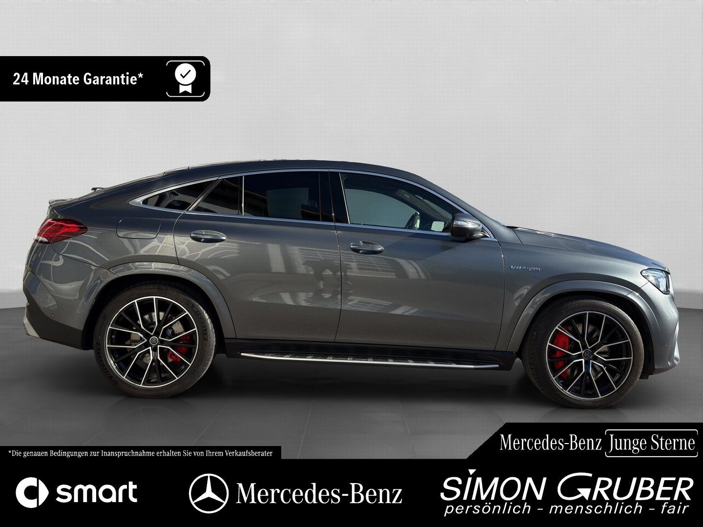 Fahrzeugabbildung Mercedes-Benz GLE 63 S 4M Coupé Pano AHK Burmester Drivers 360