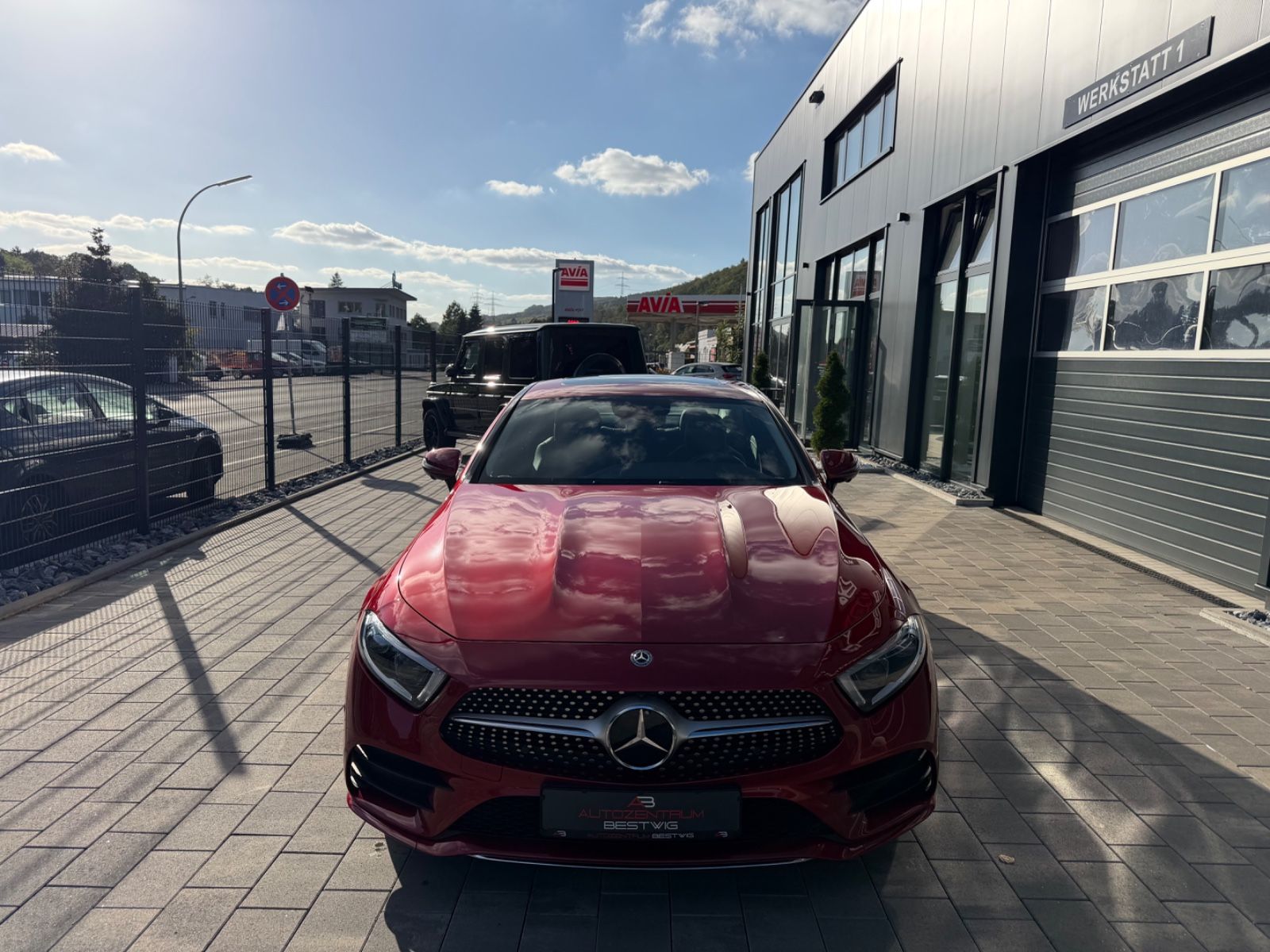 Mercedes-Benz CLS 450 4Matic AMG-Line S-DACH CHERRY-RED 8-FACH foto 4