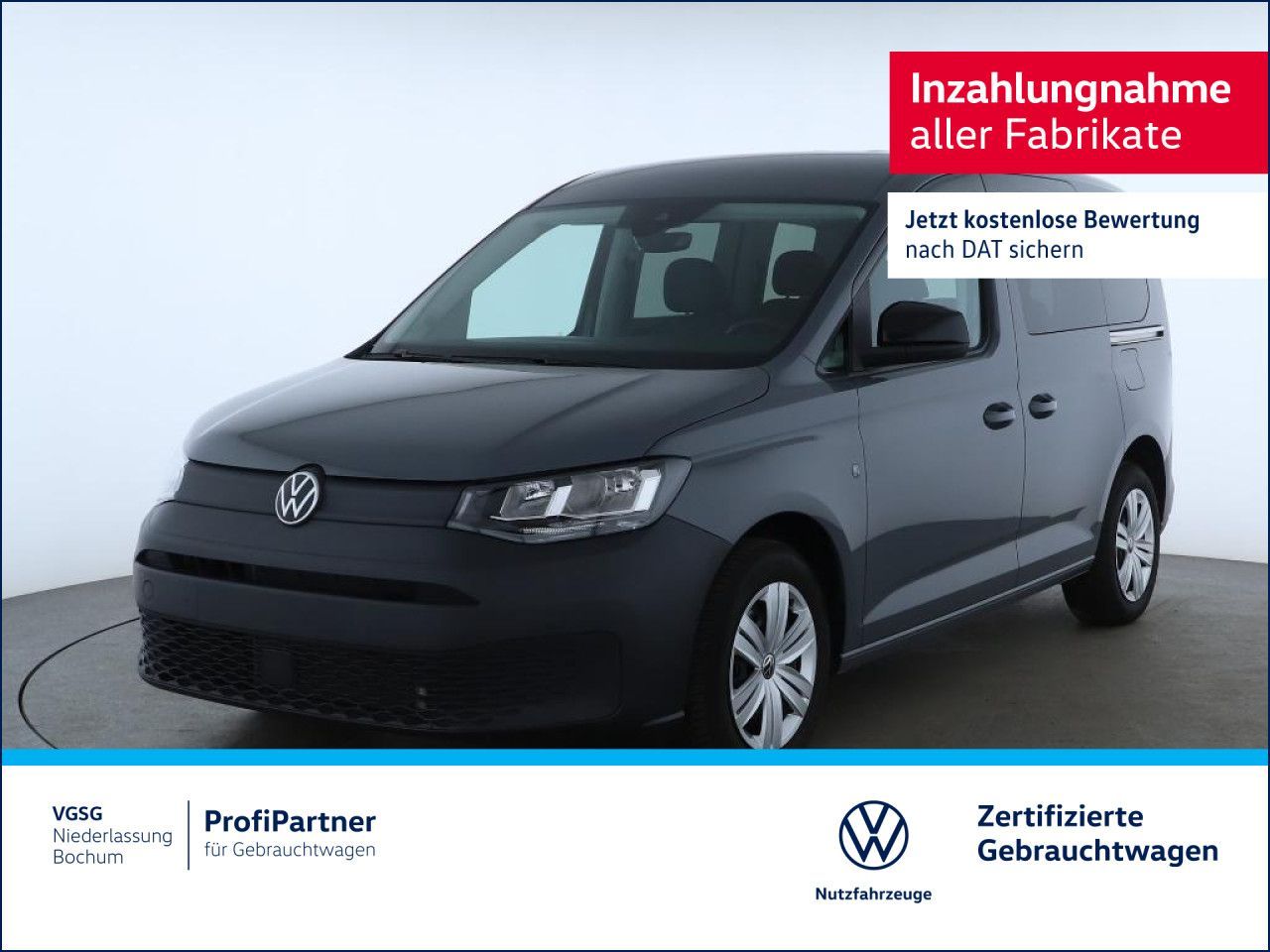 Volkswagen Caddy AHK Keyless Digi.Cockpit GJR Kamera Klima