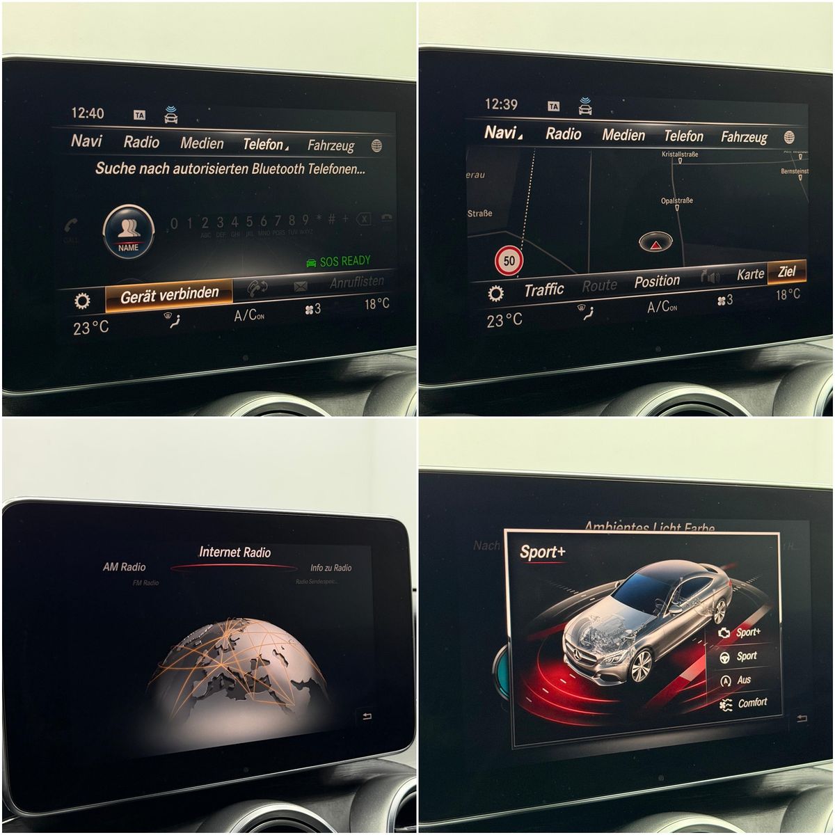 Fahrzeugabbildung Mercedes-Benz C 400 Coupe 4M/AMG-LINE/DESIGNO/PANO/DE FZG/AHK