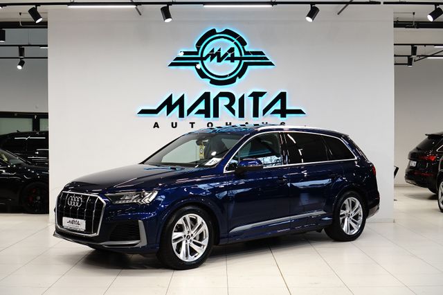 Audi Q7 50|S-LINE|7-SITZ|HUD|ACC|360°|LUFT|PANO|MEMO|