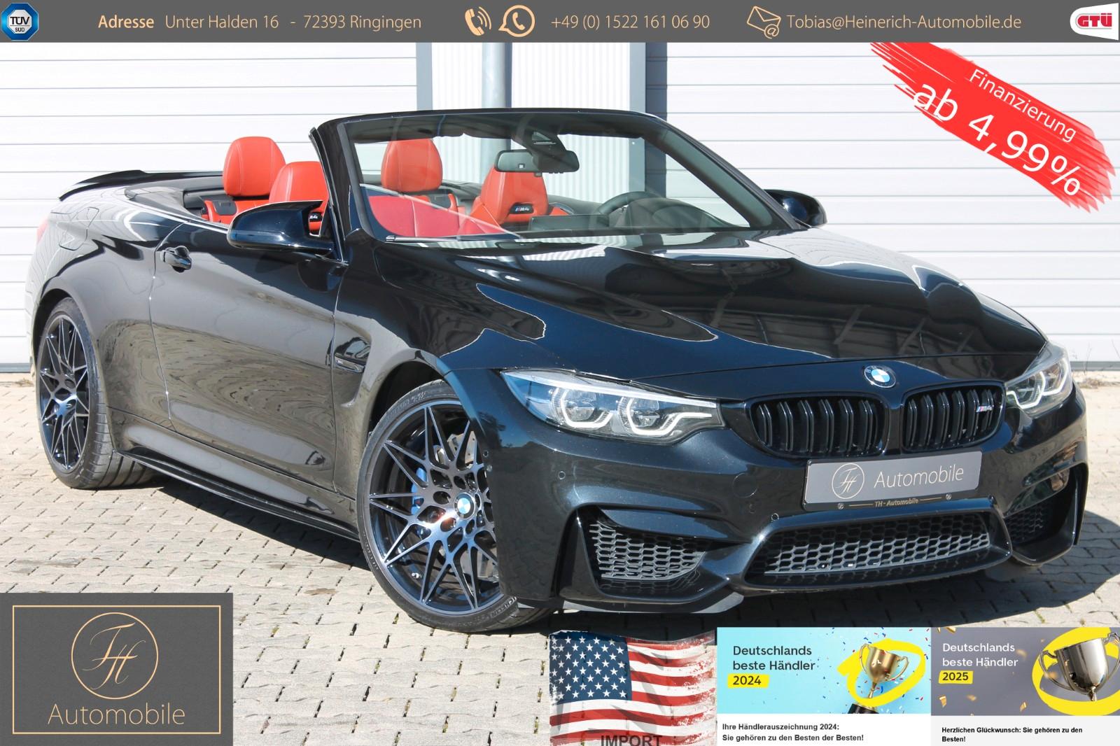BMW M4 Competition Cabrio*Leder*Carbon*Nackenheizung