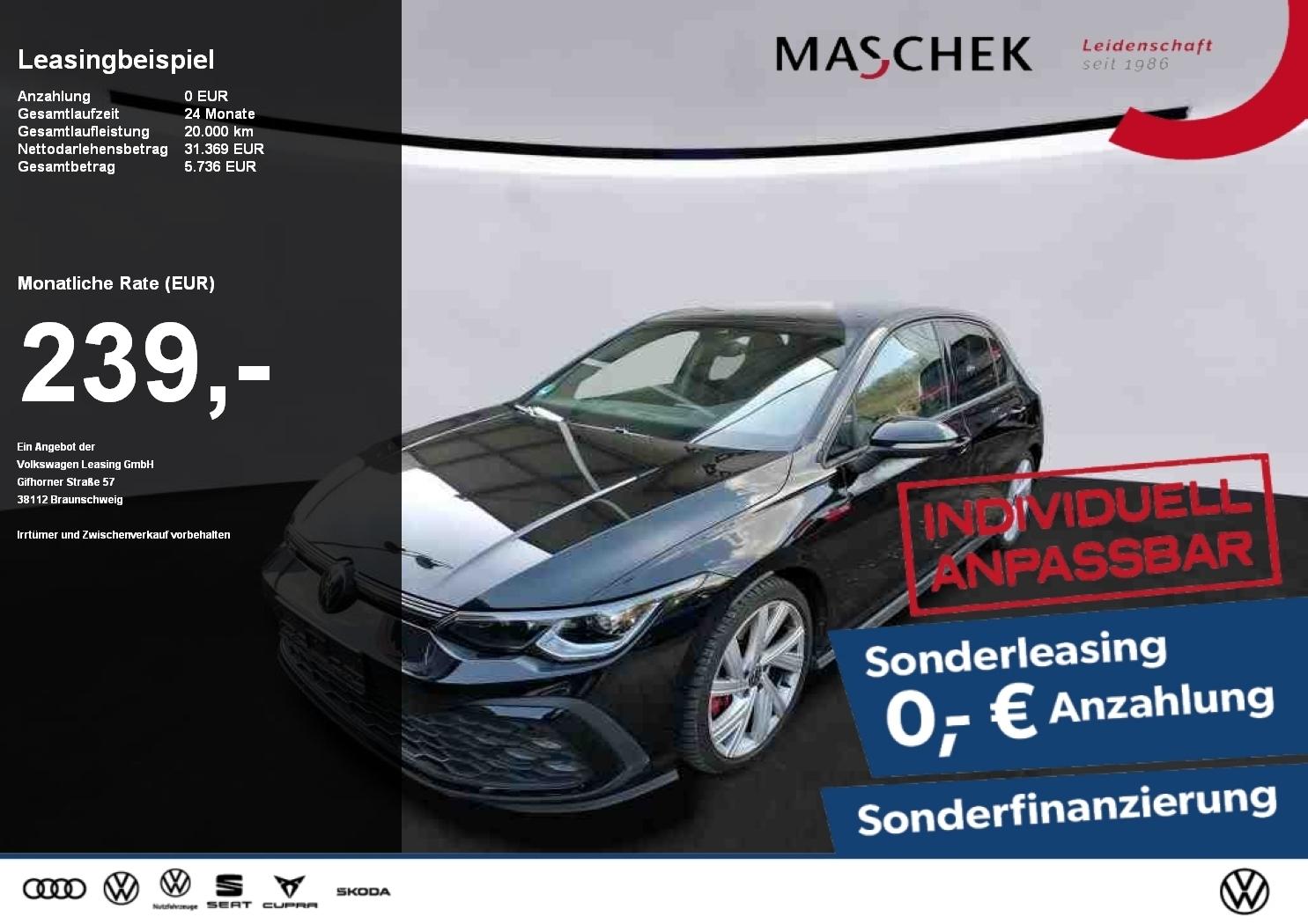 Volkswagen Golf GTI *Sonderleasing* 2.0 TSI DSG IQLight AHK