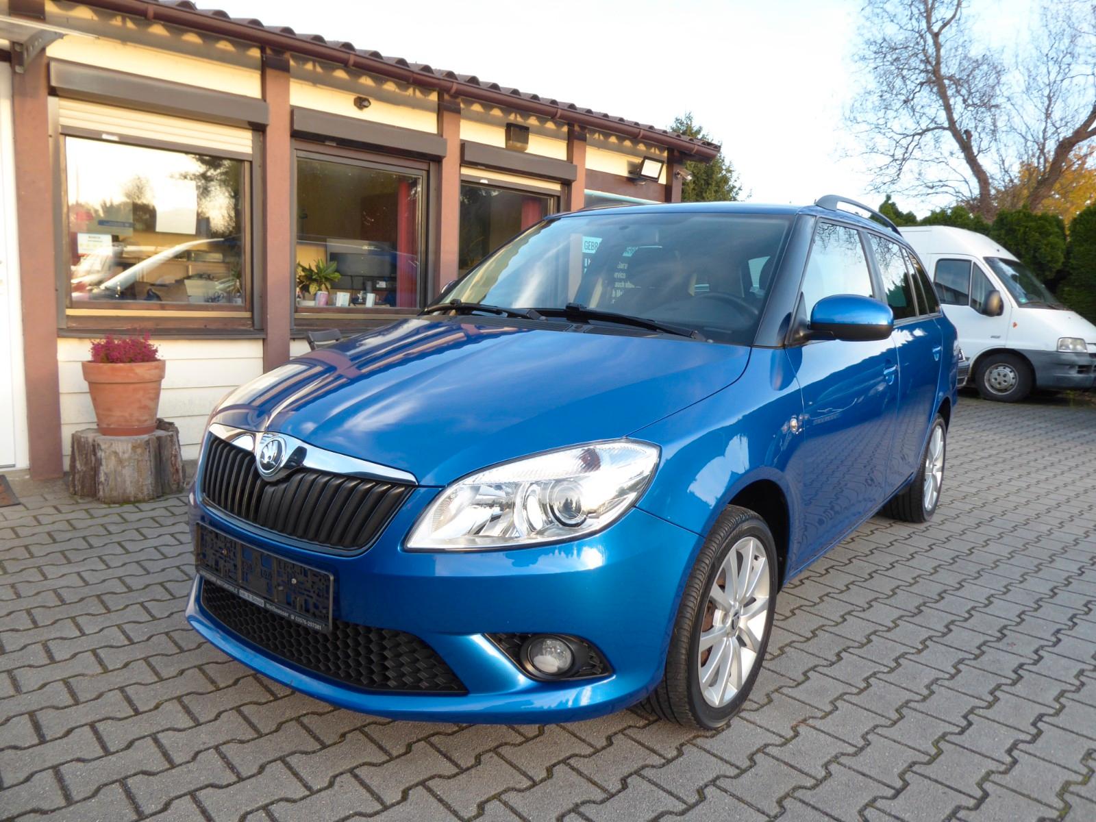 Skoda Fabia Combi Ambition aus 1.Hand/Alu 16"/Winterr.