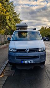 Volkswagen T5 Camper-Solar-Dachbox-Fahrradgepäckträger - gebrauchte VW T5 aus dem Jahr 2011