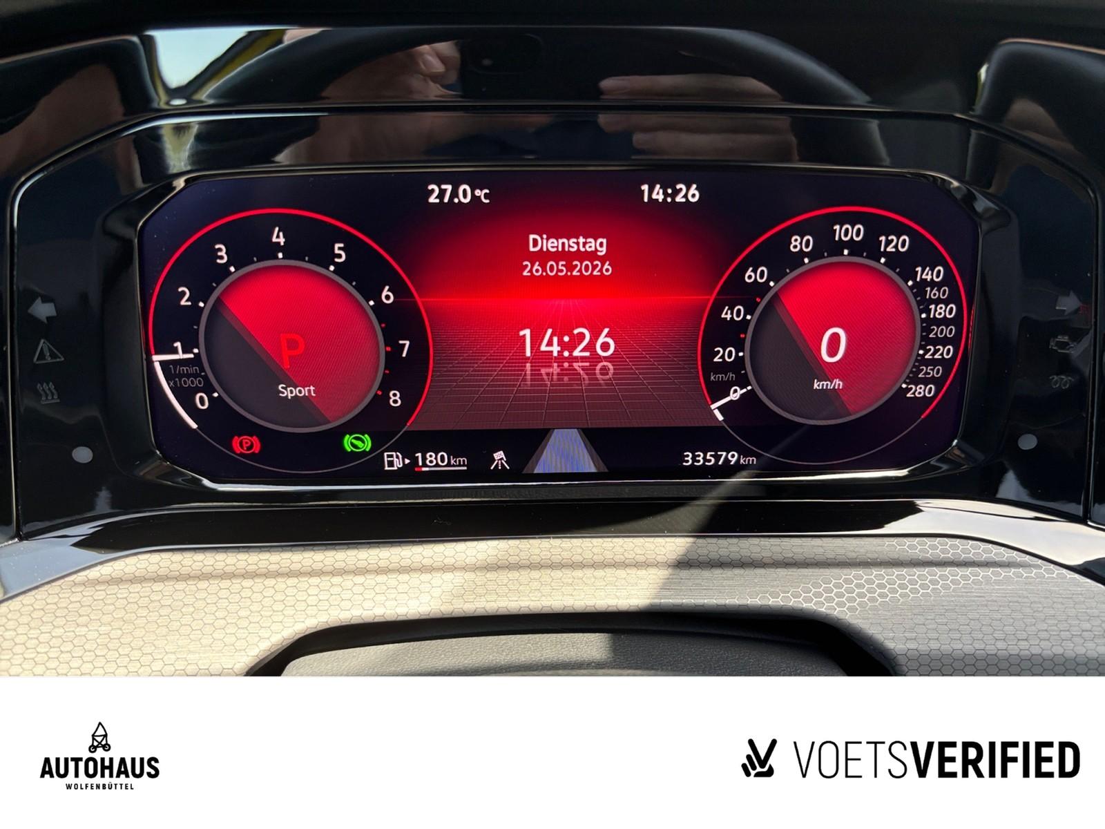 Volkswagen Golf VIII GTI DSG LED+18"+ App-Connect, миниатюра 12