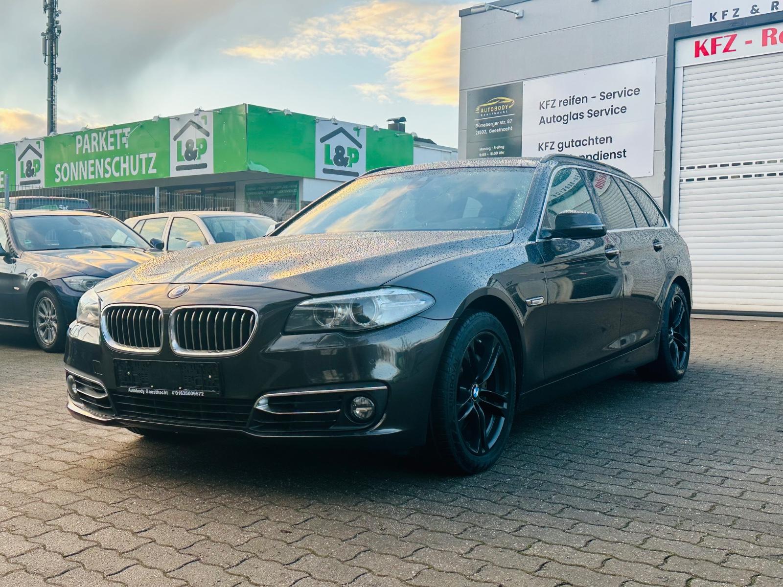 BMW 525 Baureihe 5 Touring 525 d, top zustand,panora