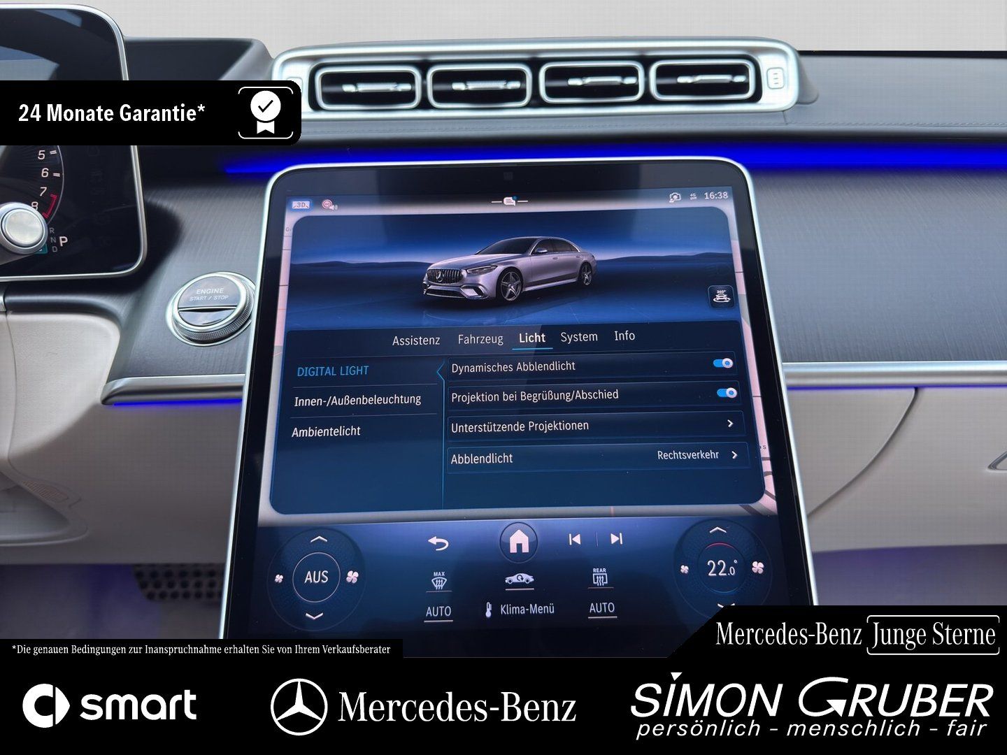 Fahrzeugabbildung Mercedes-Benz S 63 4M e Performance lang Exklusiv Chauffeur
