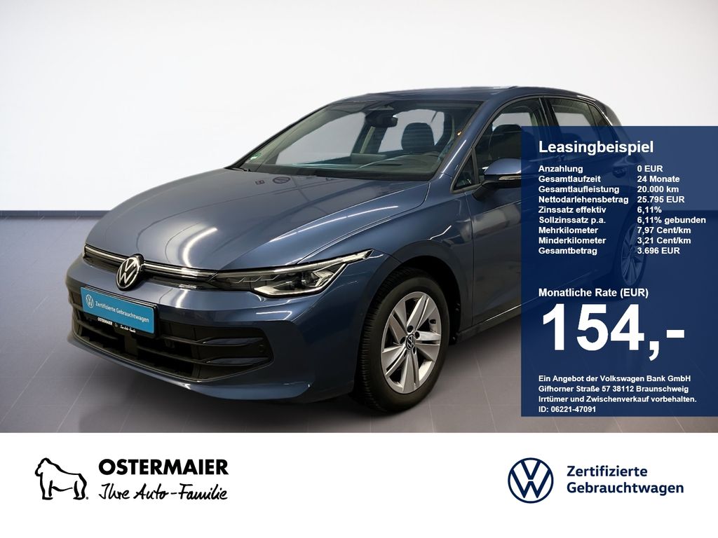 Volkswagen Golf VIII LIFE 2.0TDI 116PS ACC.5J-G.KAMERA.NAVI