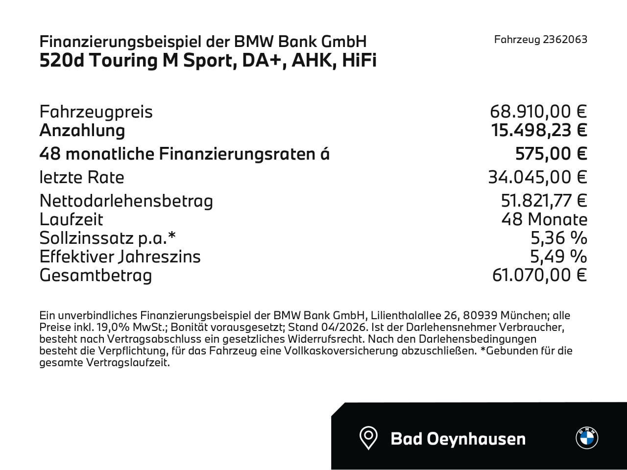 BMW 520 - Bild 4