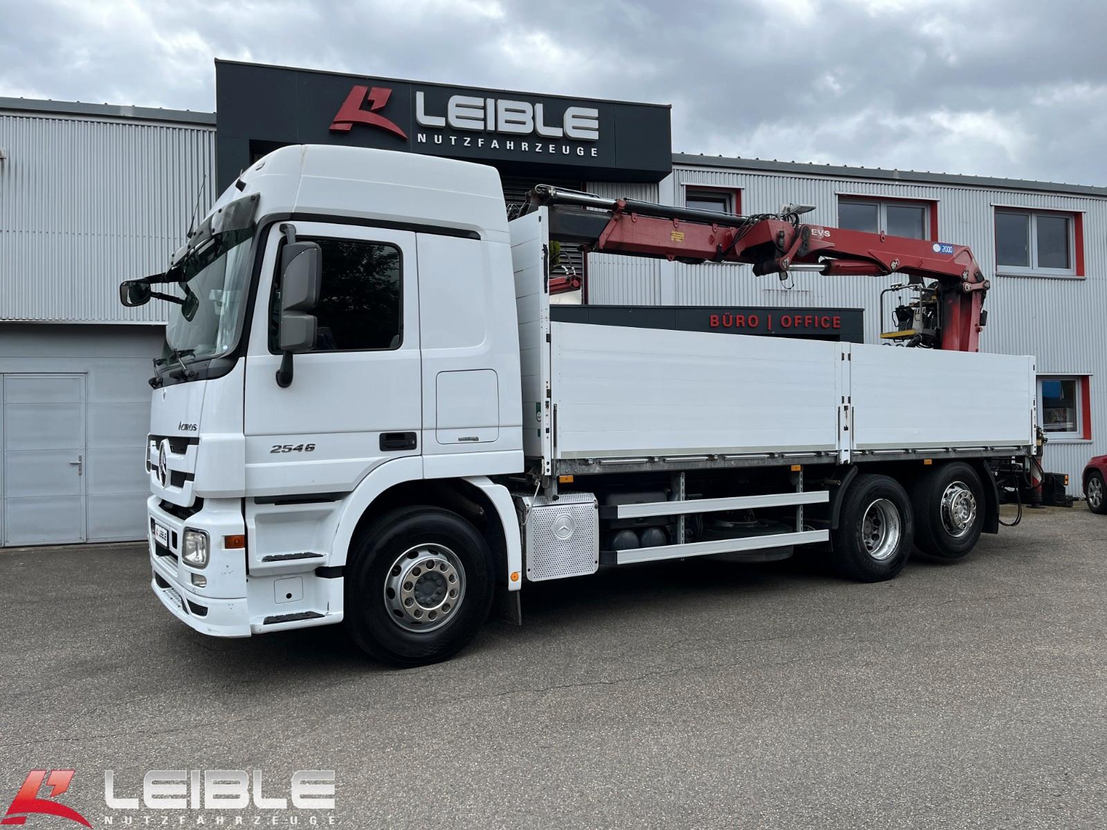 Mercedes-Benz 2546*MP3*6x2*Euro5*HMF 2000L*Baustoff*Lift/Lenk*
